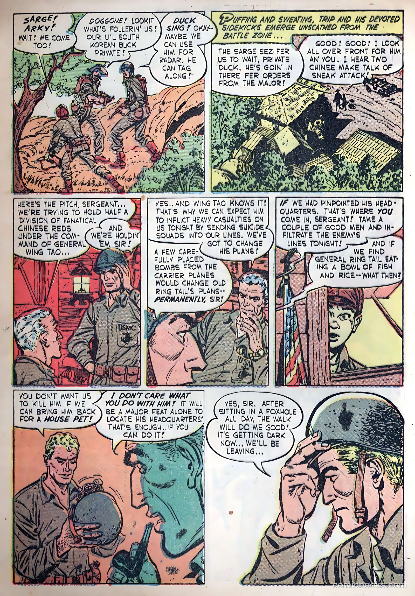 Fightin' Marines #1 — page 4 of 36