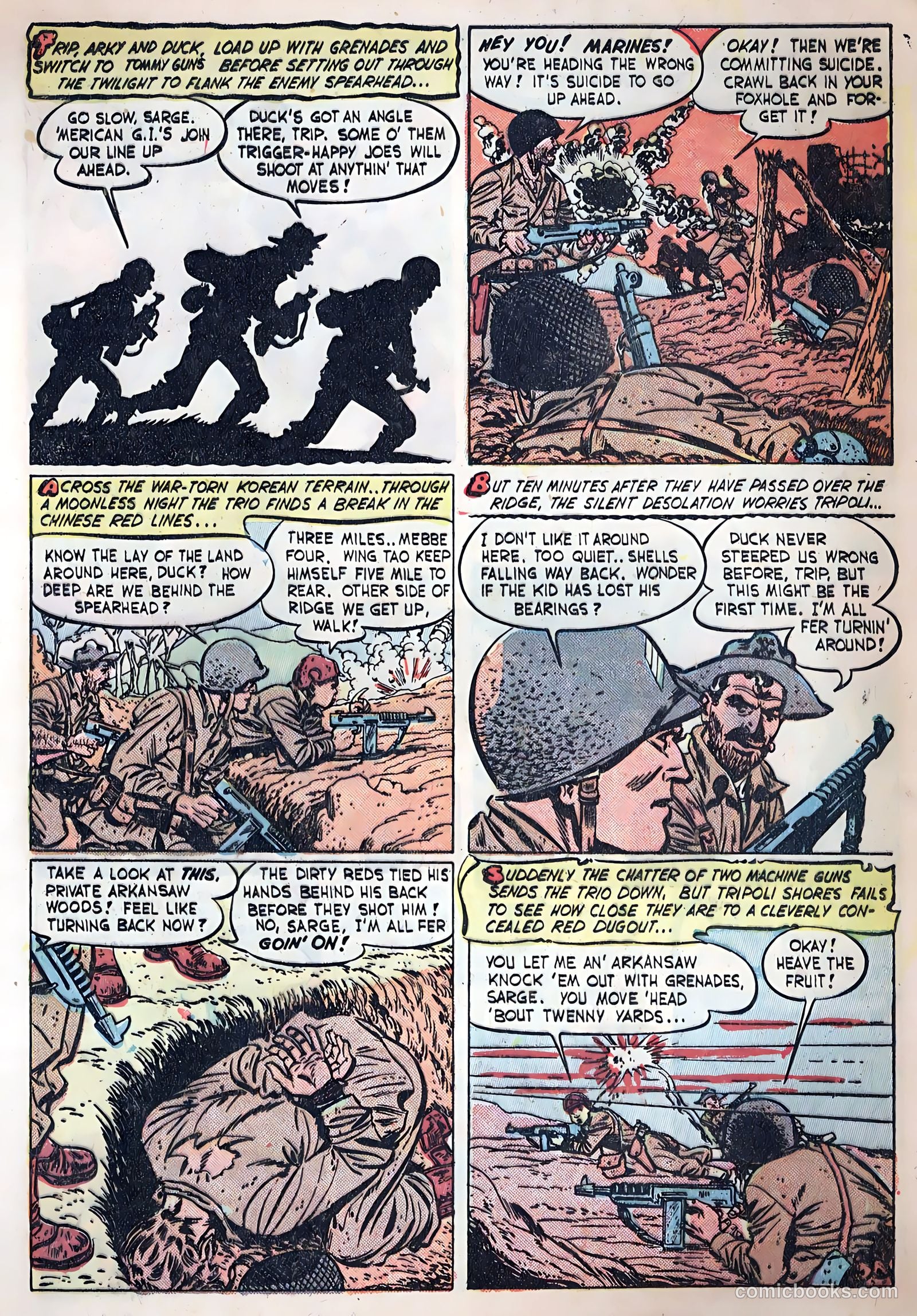 Fightin' Marines #1 — page 5 of 36