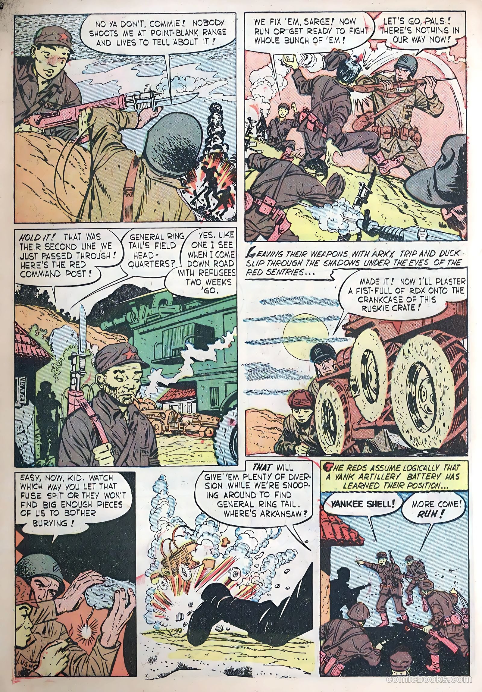Fightin' Marines #1 — page 6 of 36