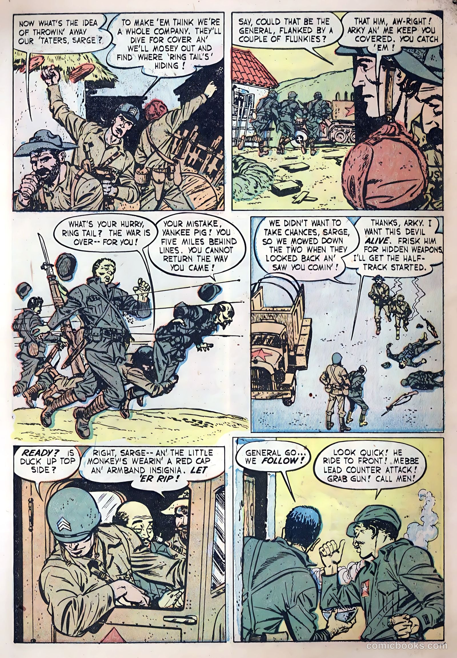 Fightin' Marines #1 — page 7 of 36