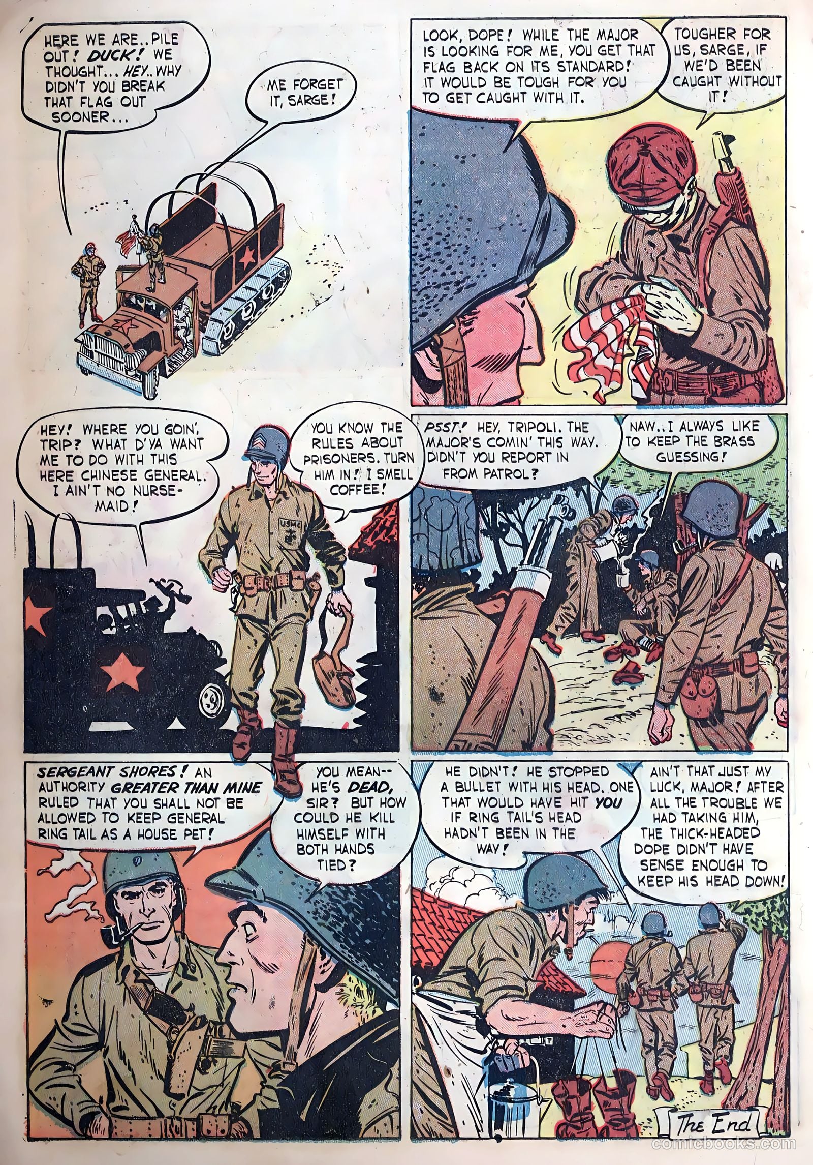 Fightin' Marines #1 — page 10 of 36