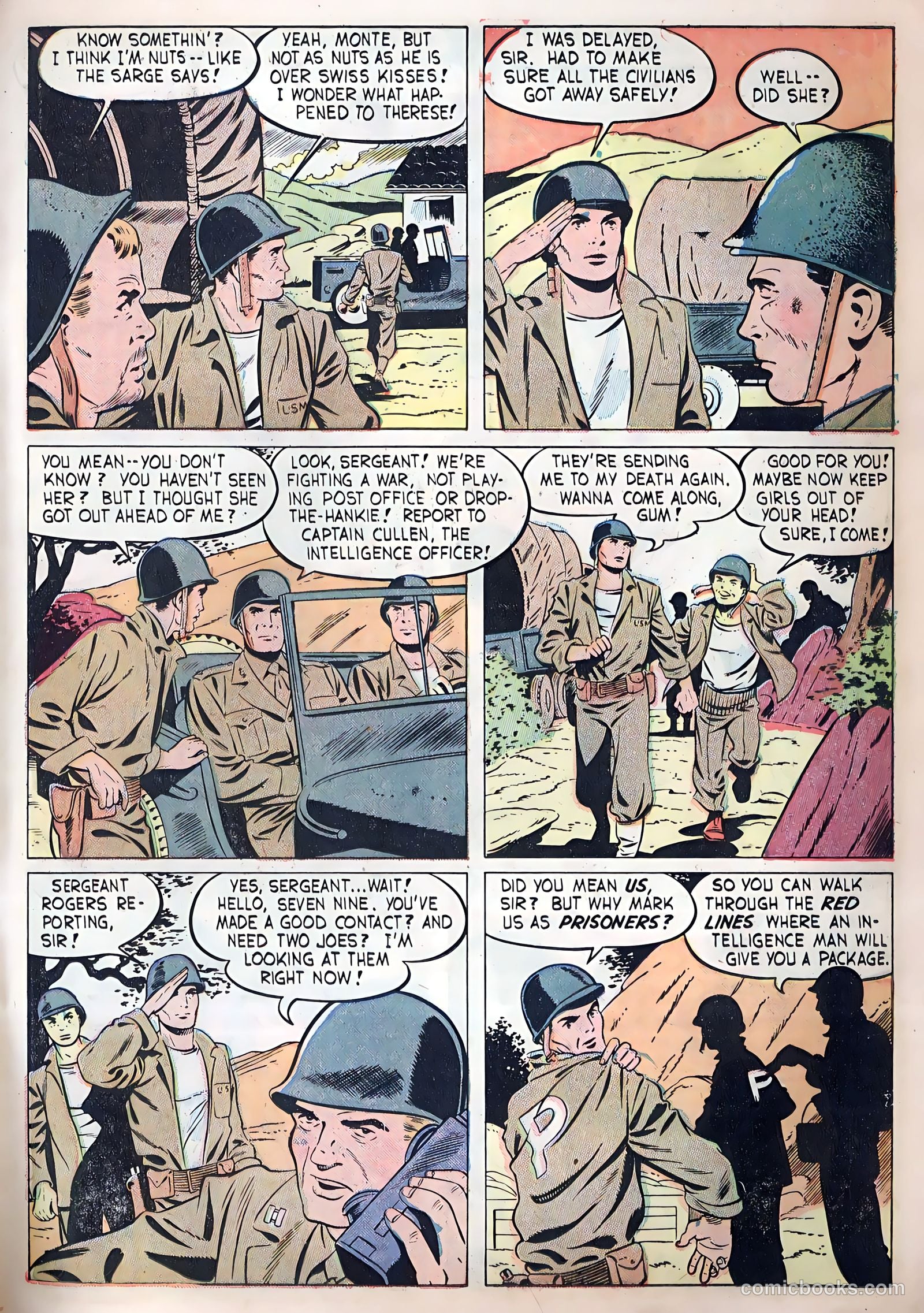 Fightin' Marines #1 — page 23 of 36