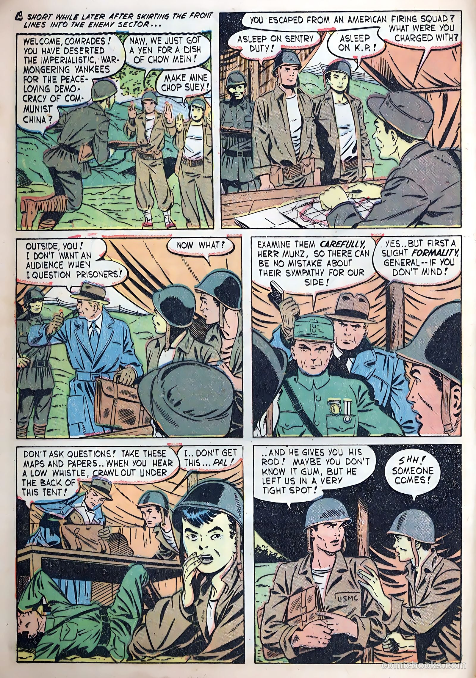 Fightin' Marines #1 — page 24 of 36