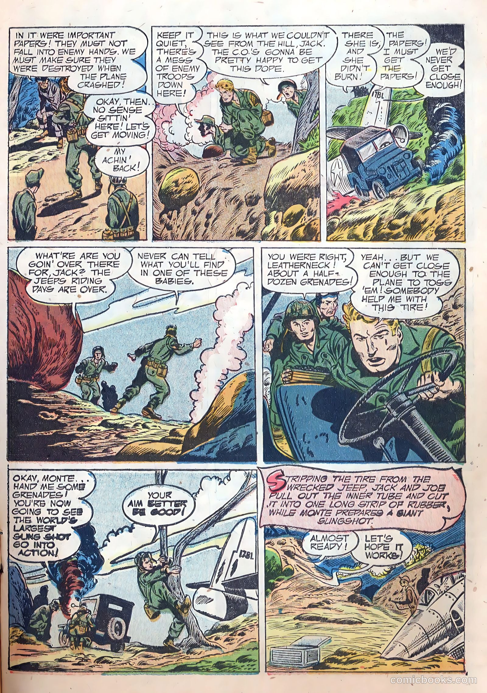 Fightin' Marines #10 — page 7 of 36