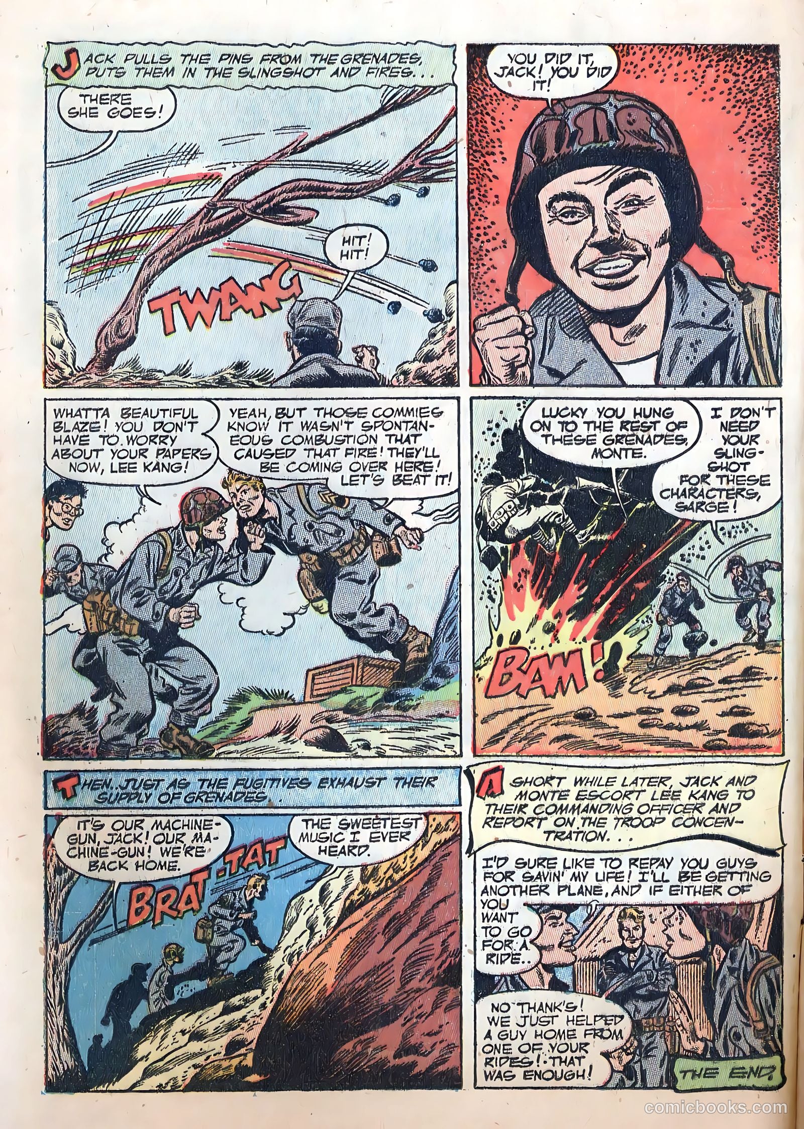 Fightin' Marines #10 — page 8 of 36