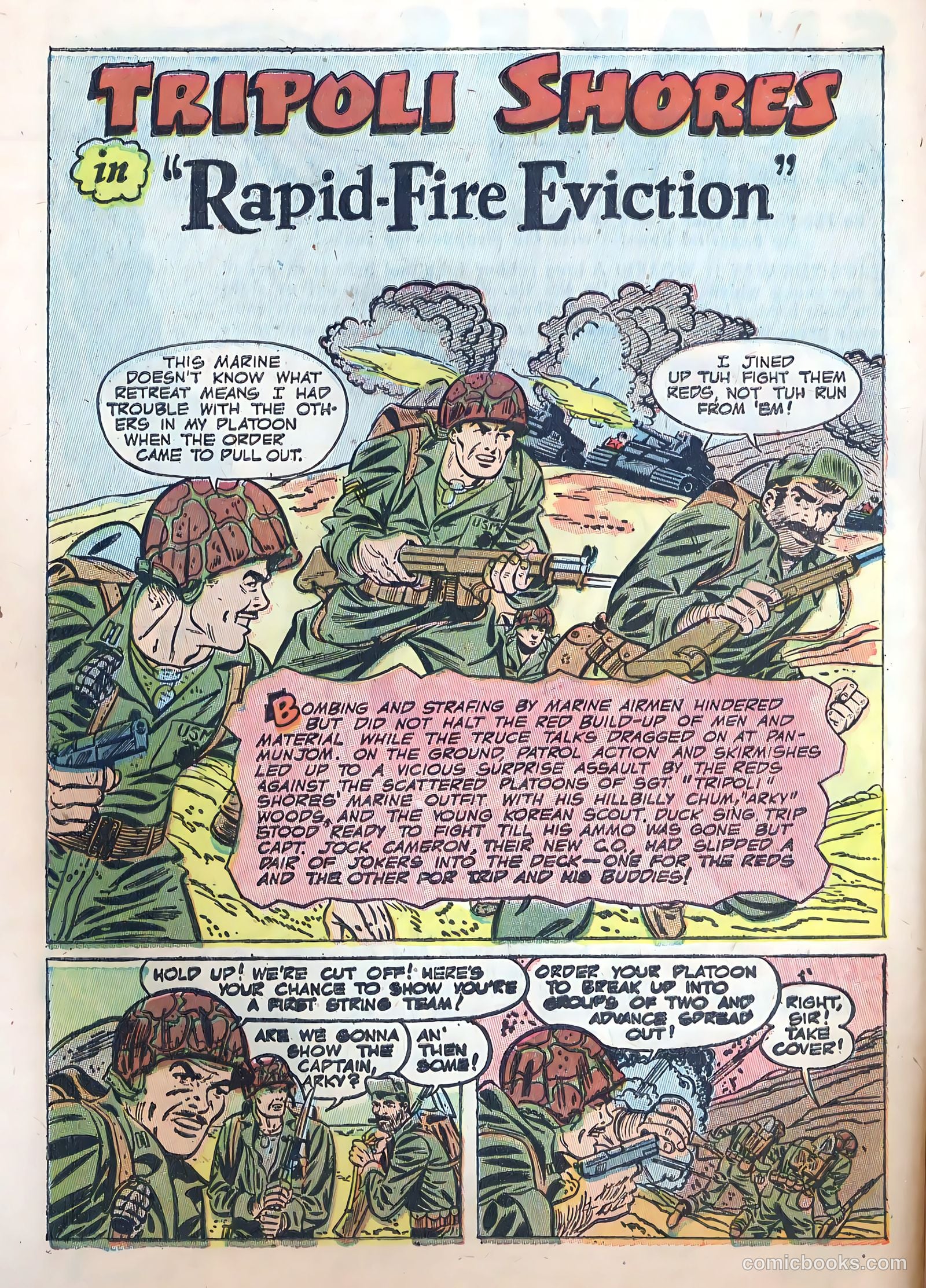 Fightin' Marines #10 — page 10 of 36