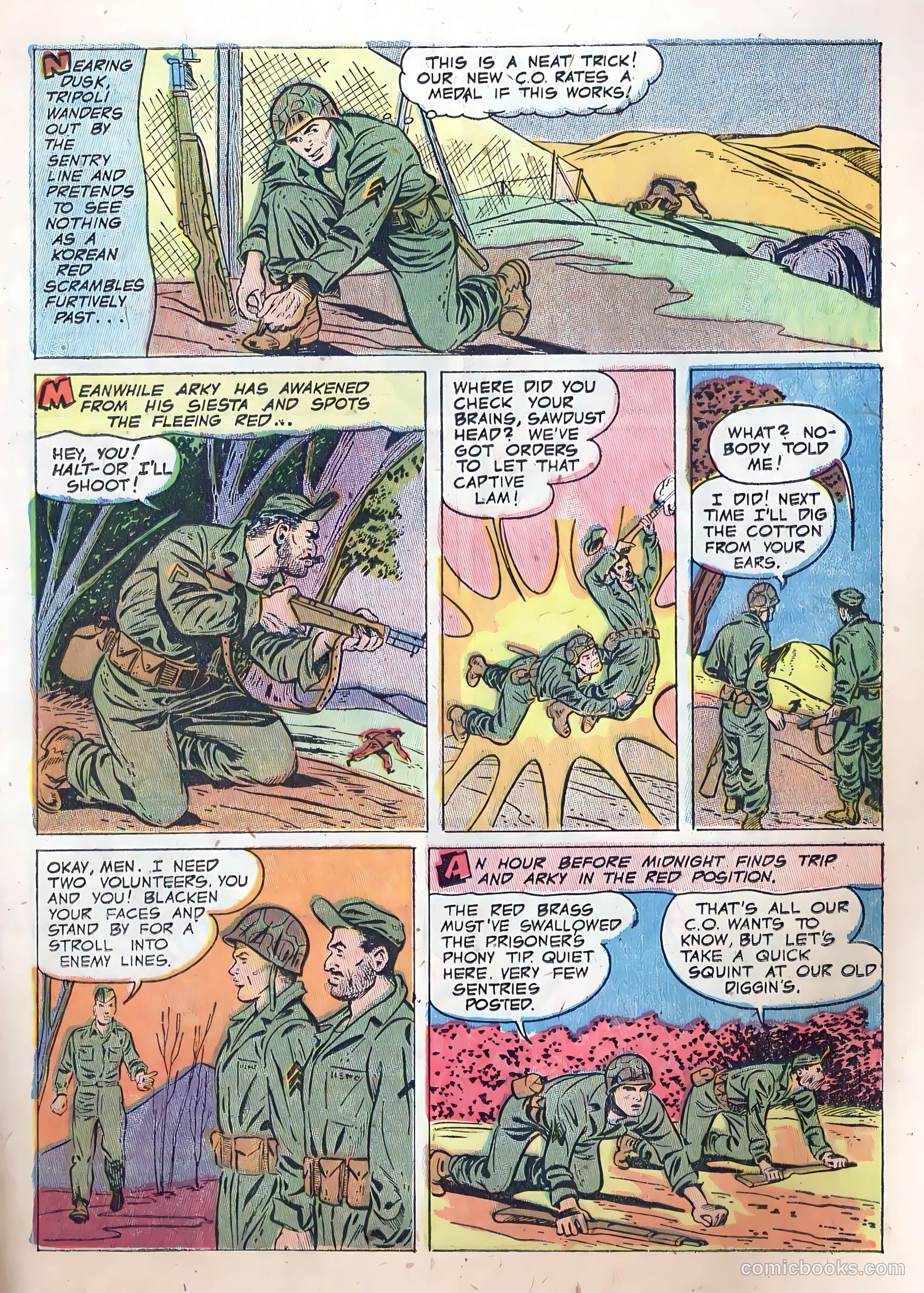 Fightin' Marines #10 — page 15 of 36