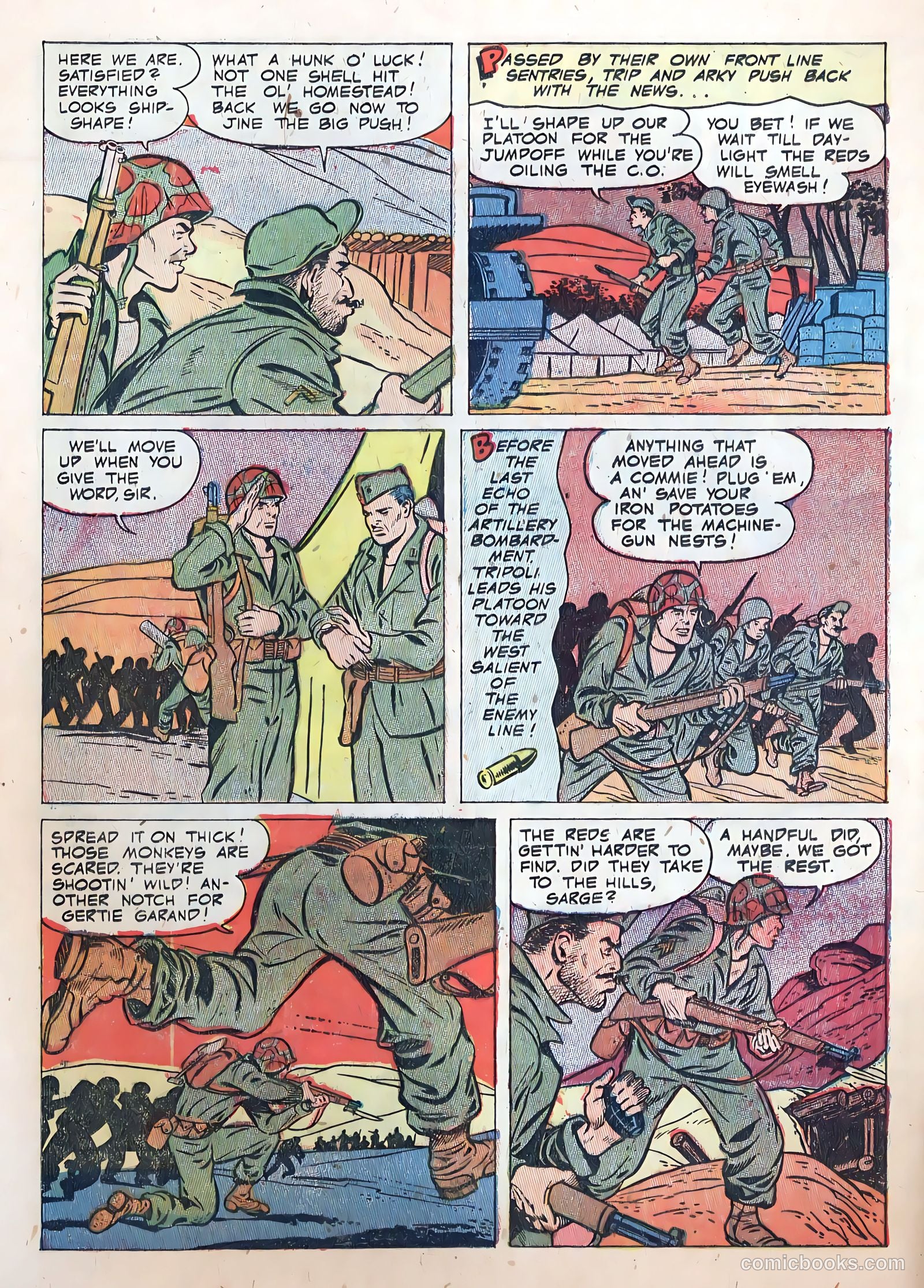 Fightin' Marines #10 — page 16 of 36