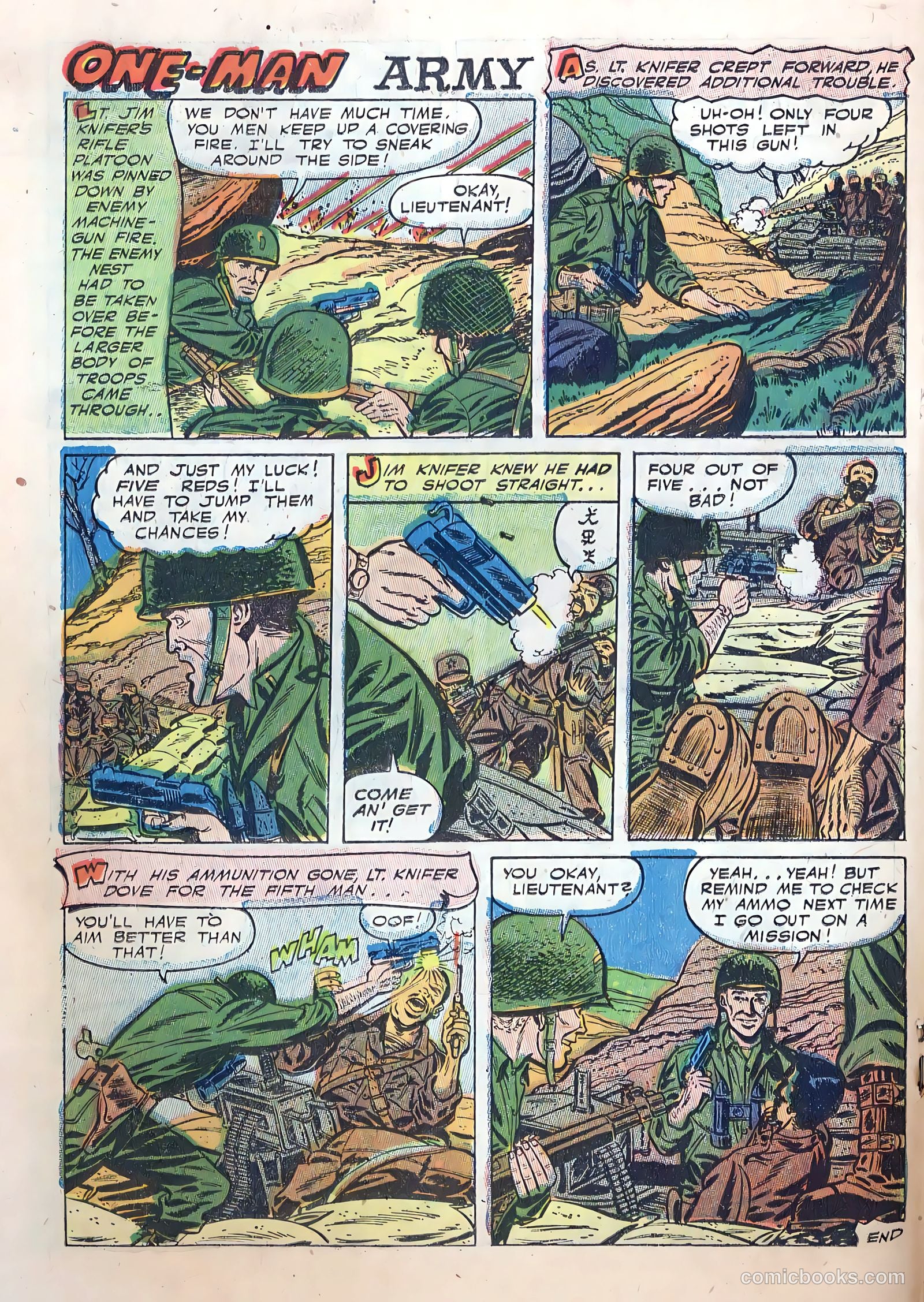 Fightin' Marines #10 — page 18 of 36