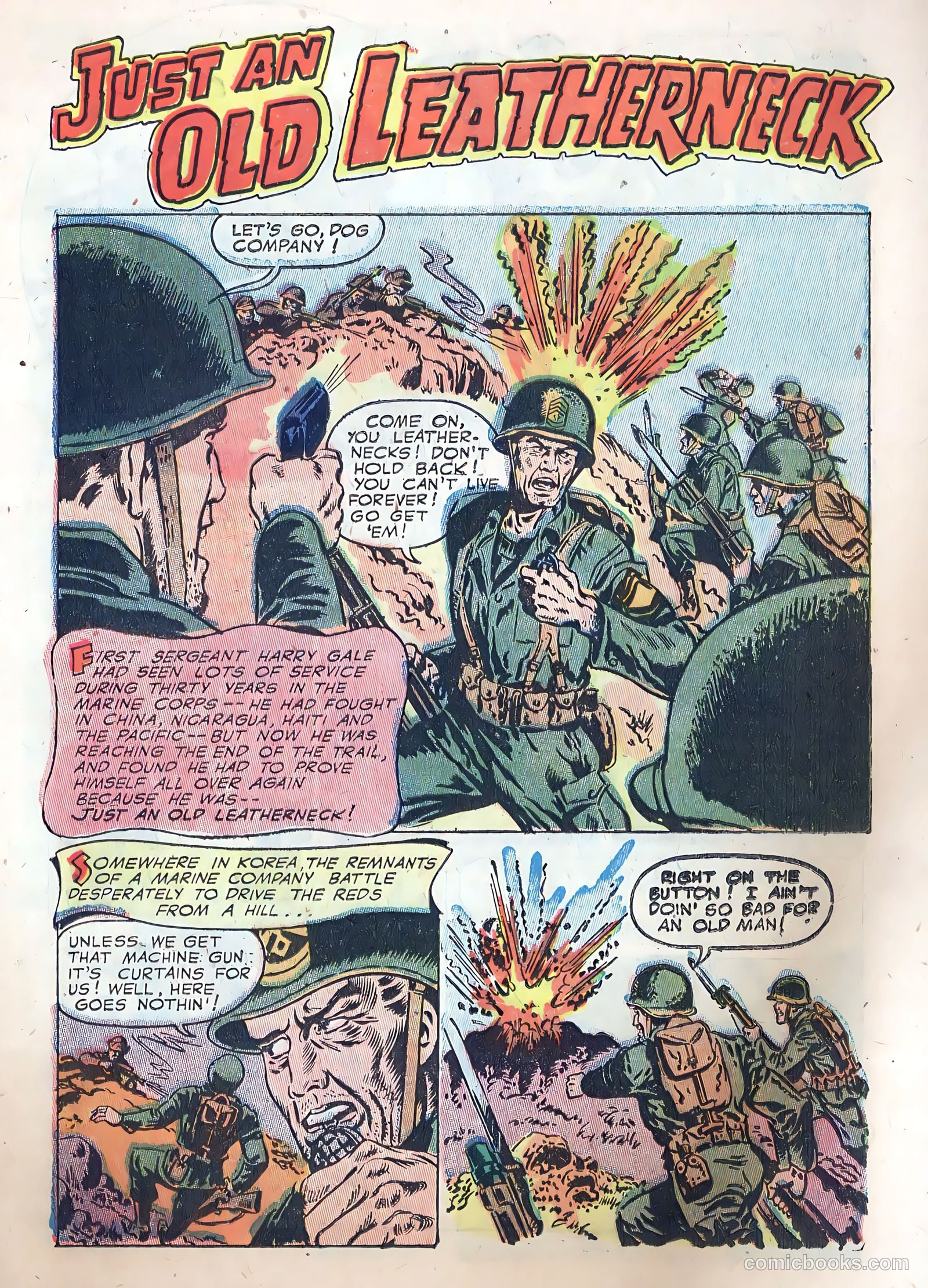 Fightin' Marines #10 — page 19 of 36