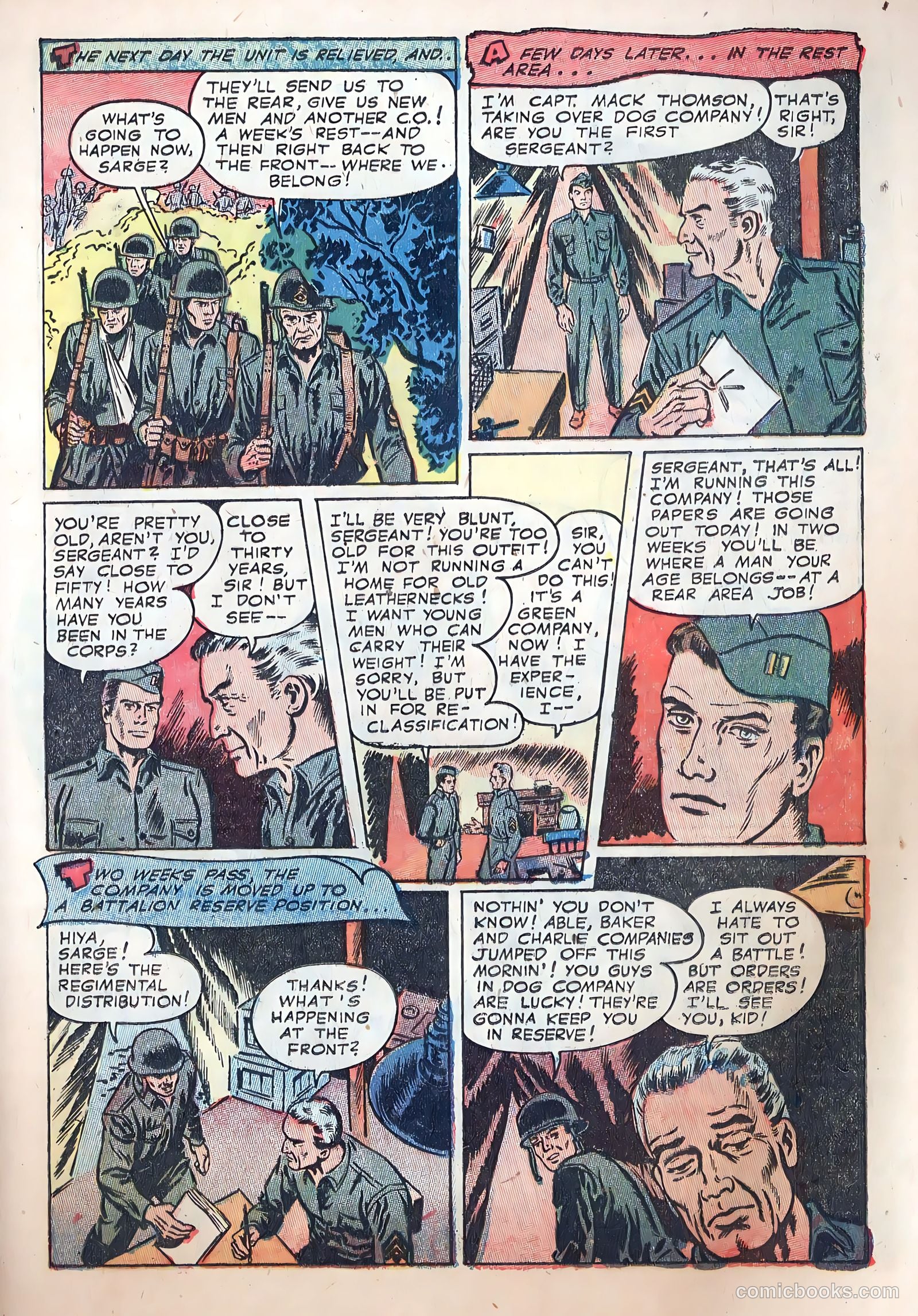 Fightin' Marines #10 — page 21 of 36