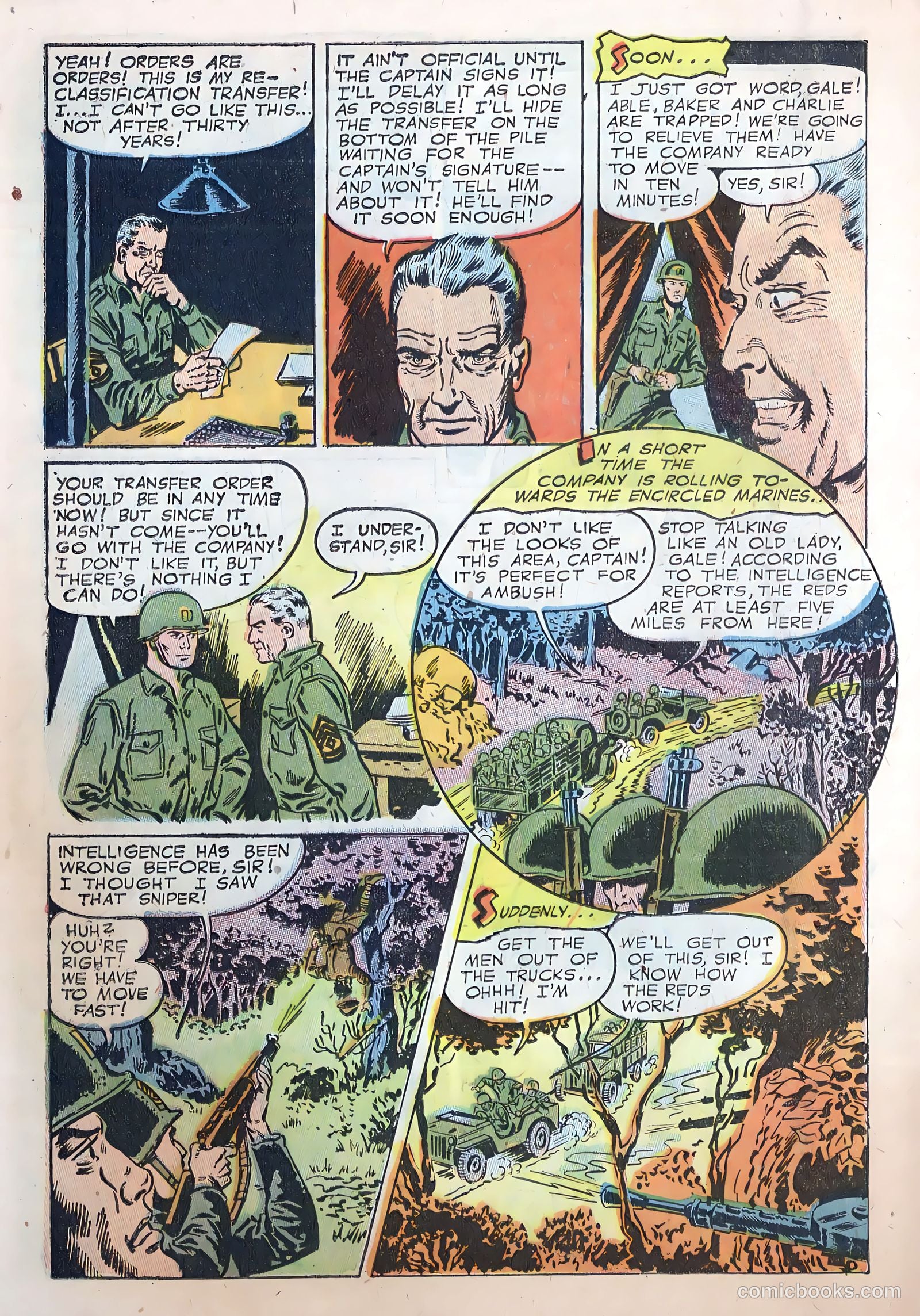 Fightin' Marines #10 — page 22 of 36