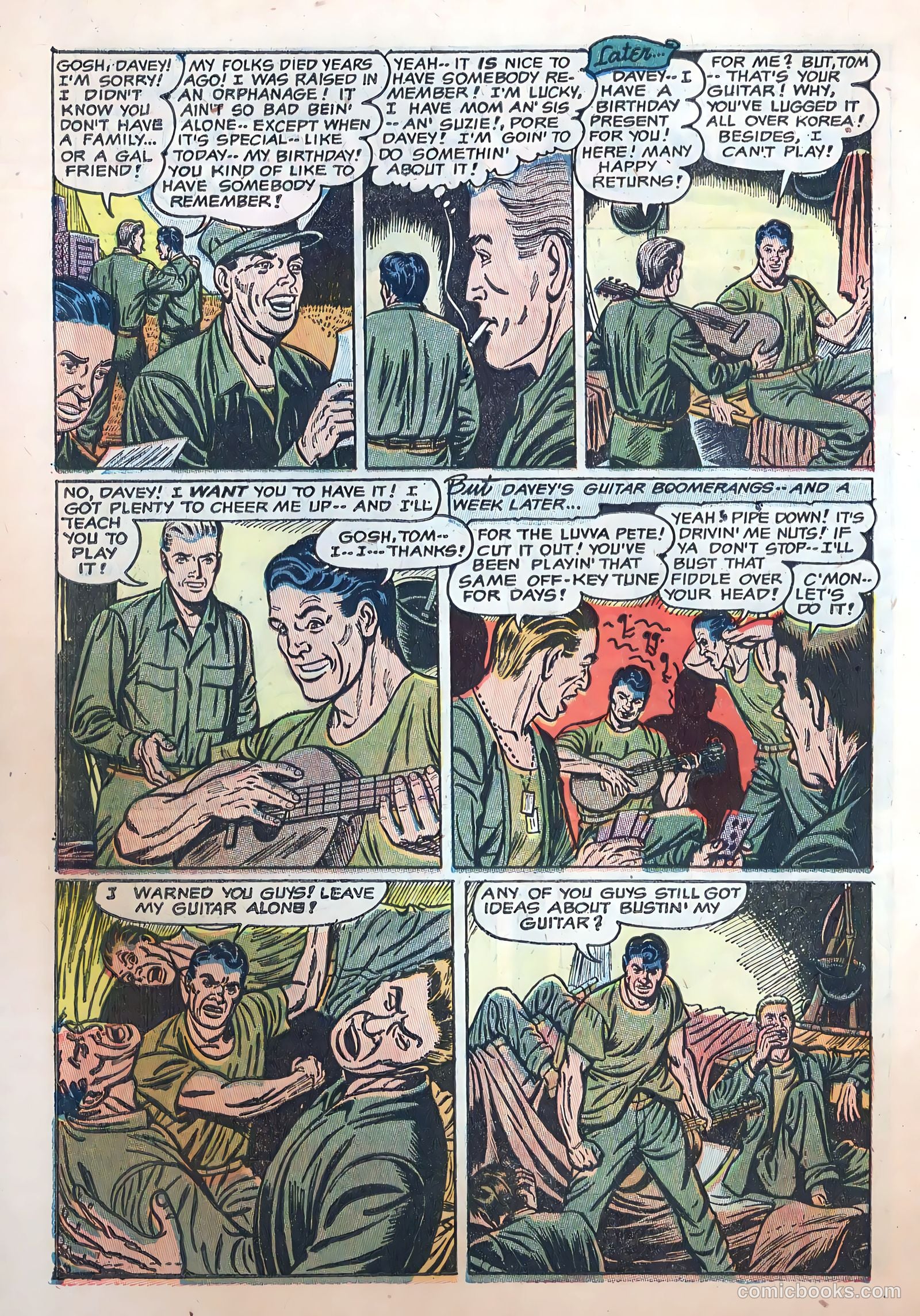 Fightin' Marines #10 — page 30 of 36