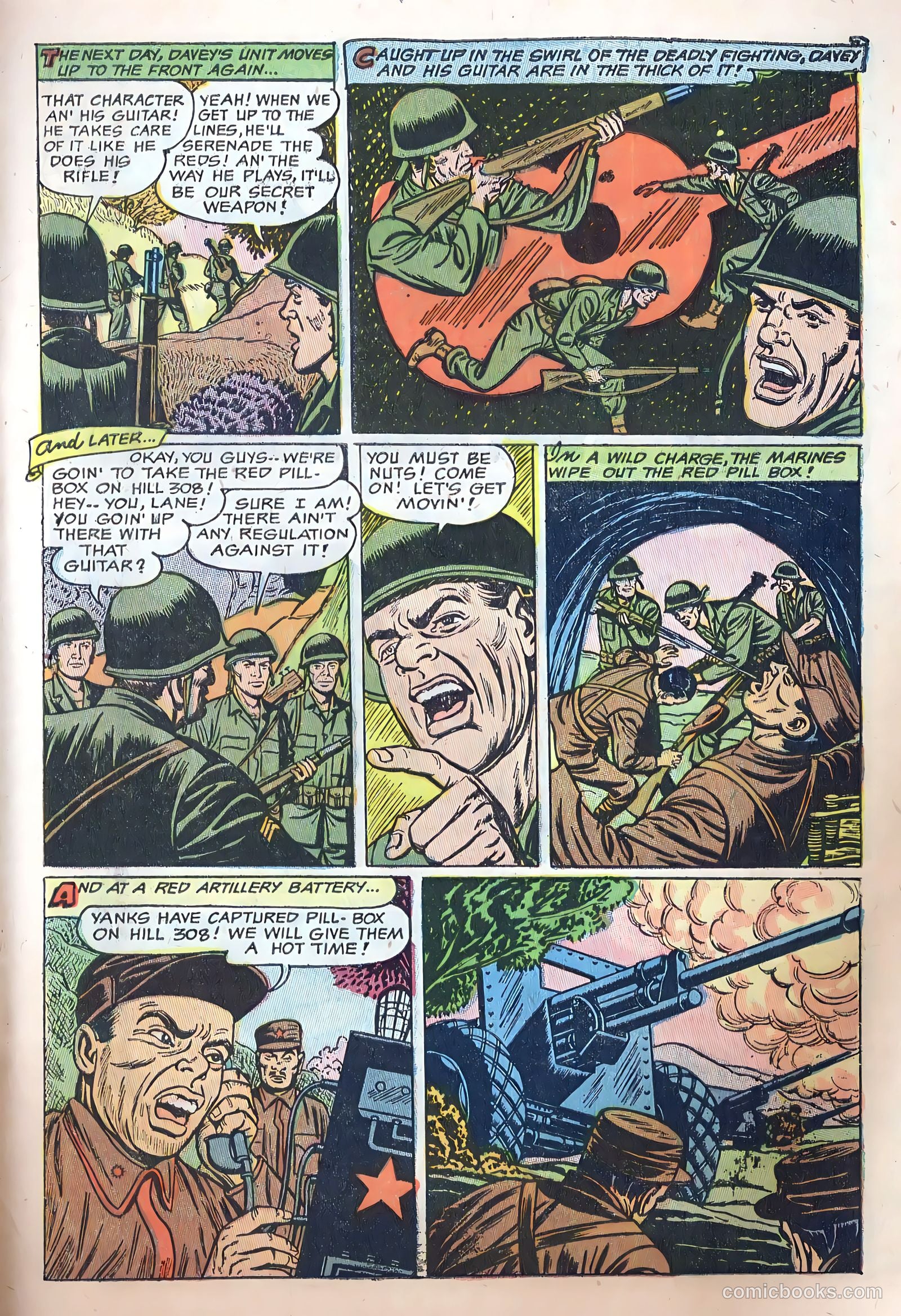 Fightin' Marines #10 — page 31 of 36