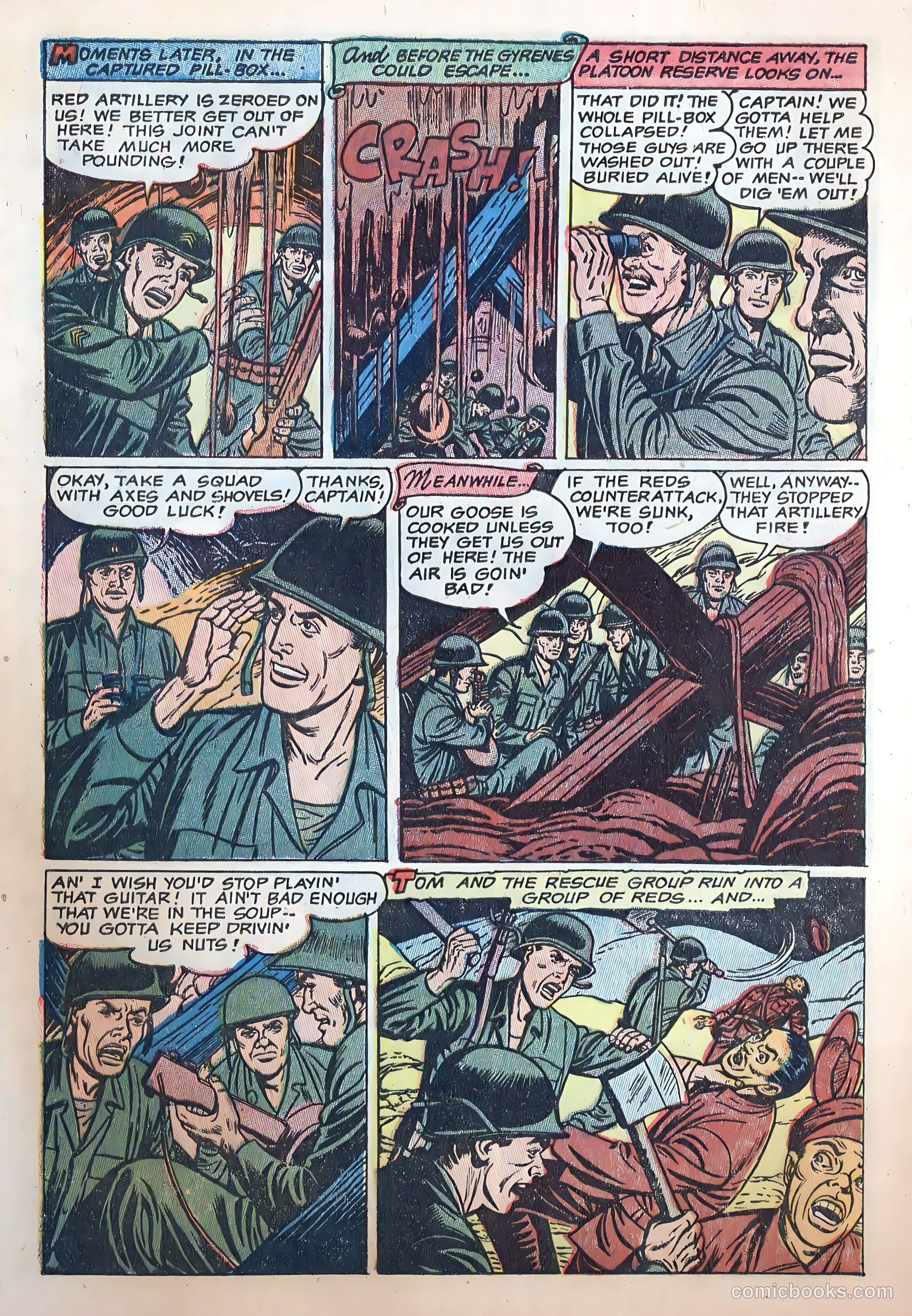 Fightin' Marines #10 — page 32 of 36