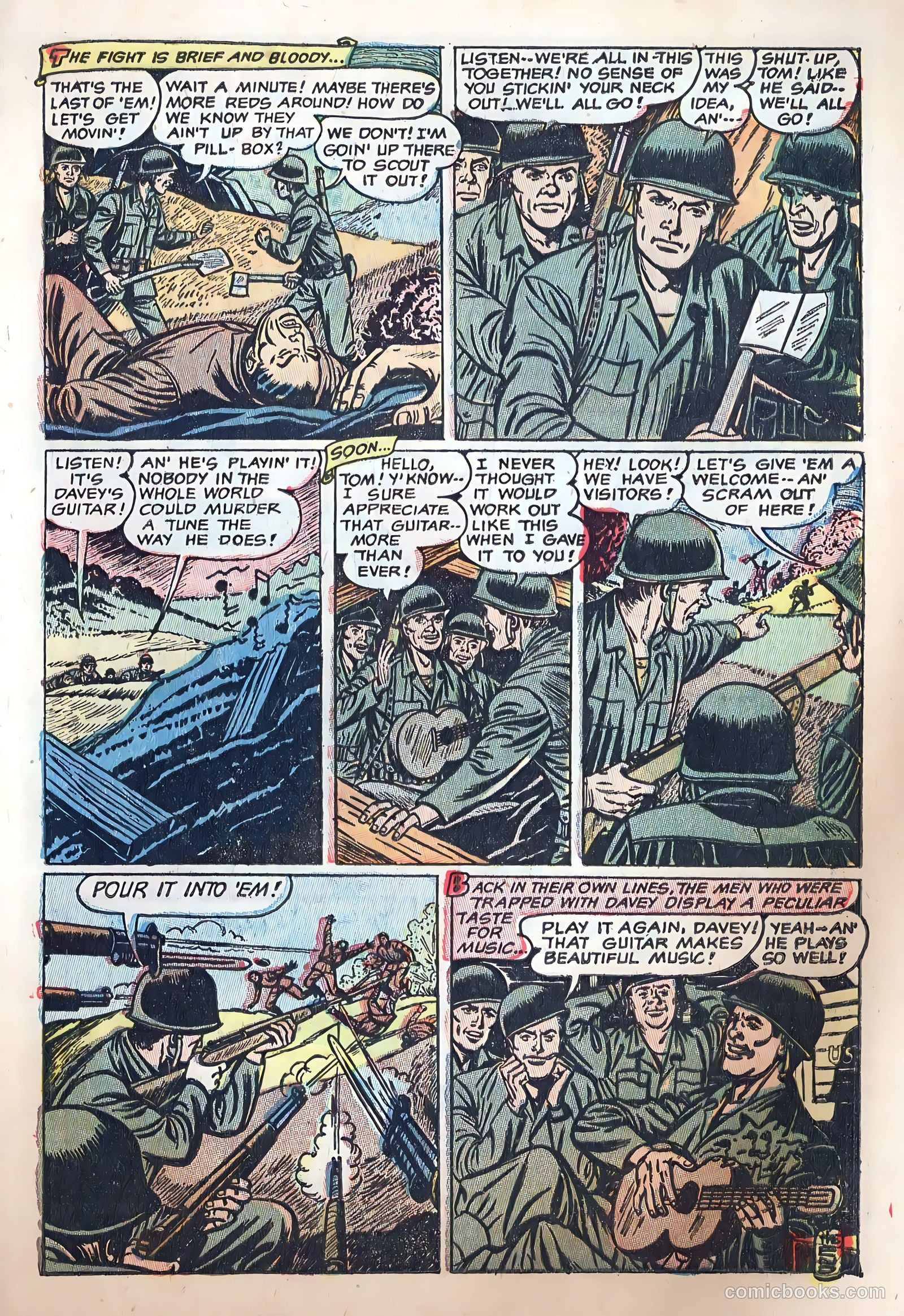 Fightin' Marines #10 — page 33 of 36