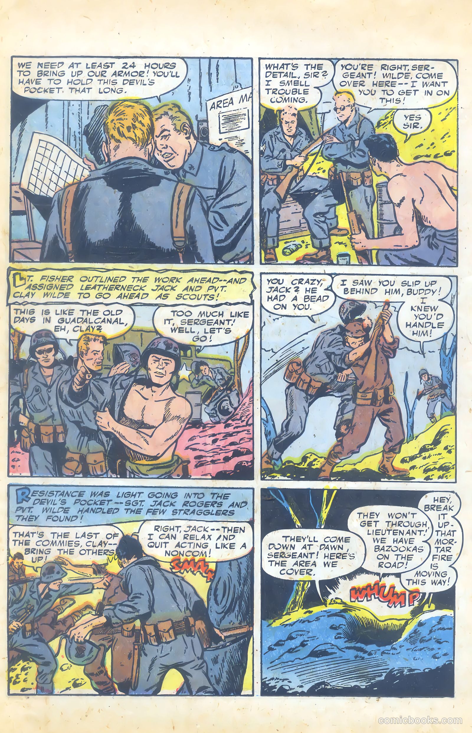 Fightin' Marines #11 — page 16 of 36
