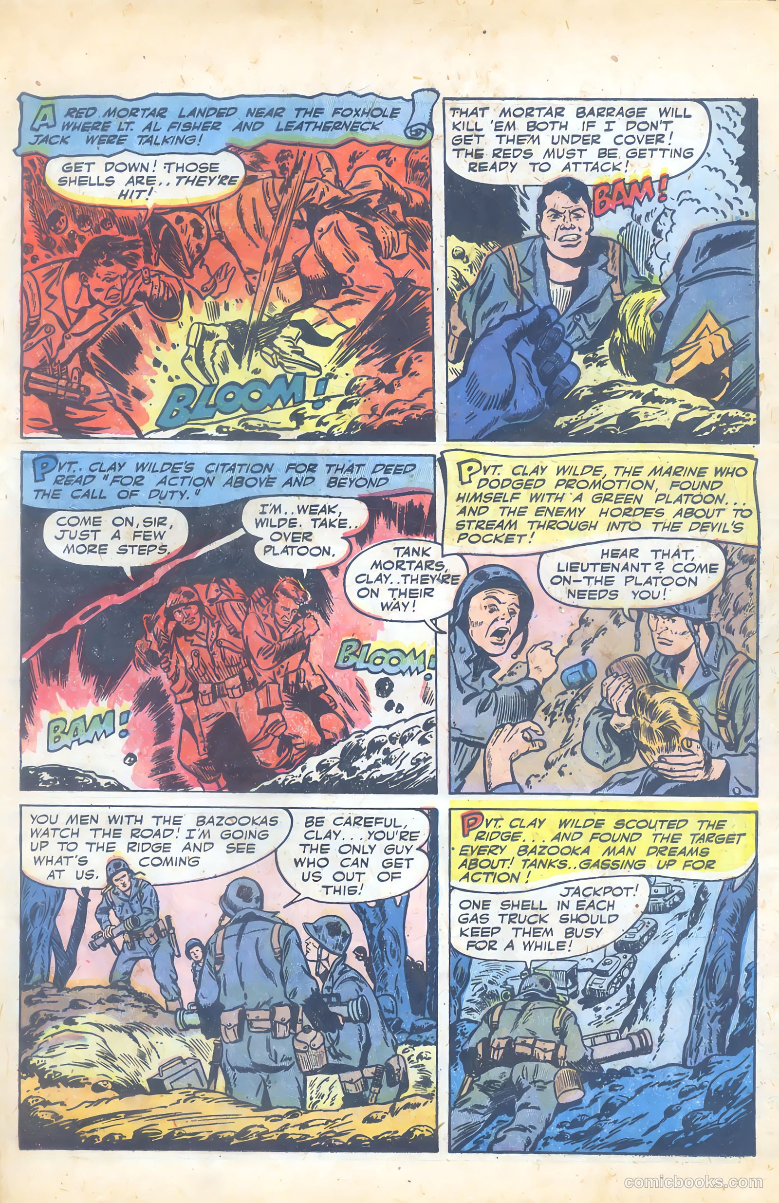 Fightin' Marines #11 — page 17 of 36
