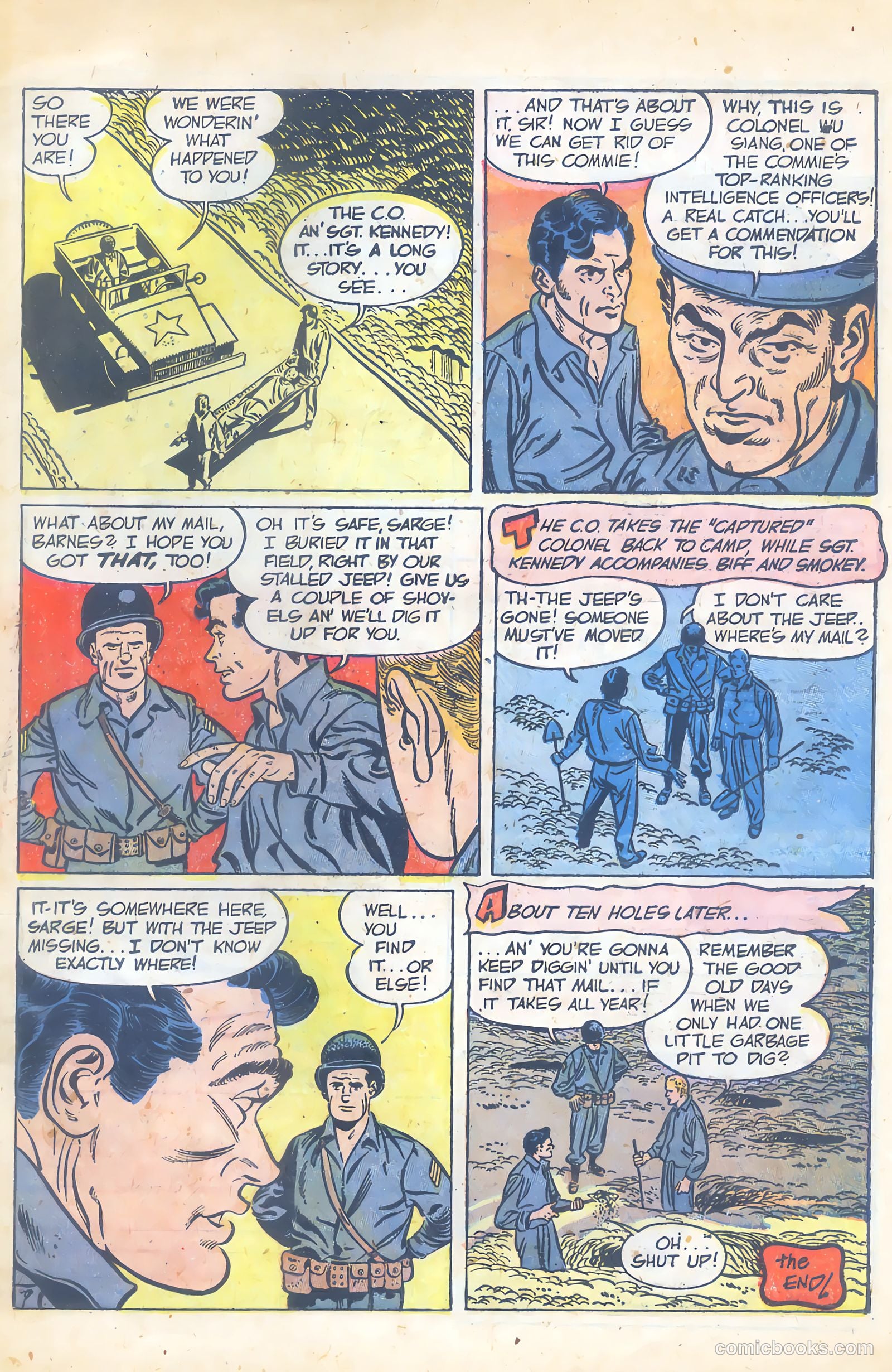 Fightin' Marines #11 — page 33 of 36
