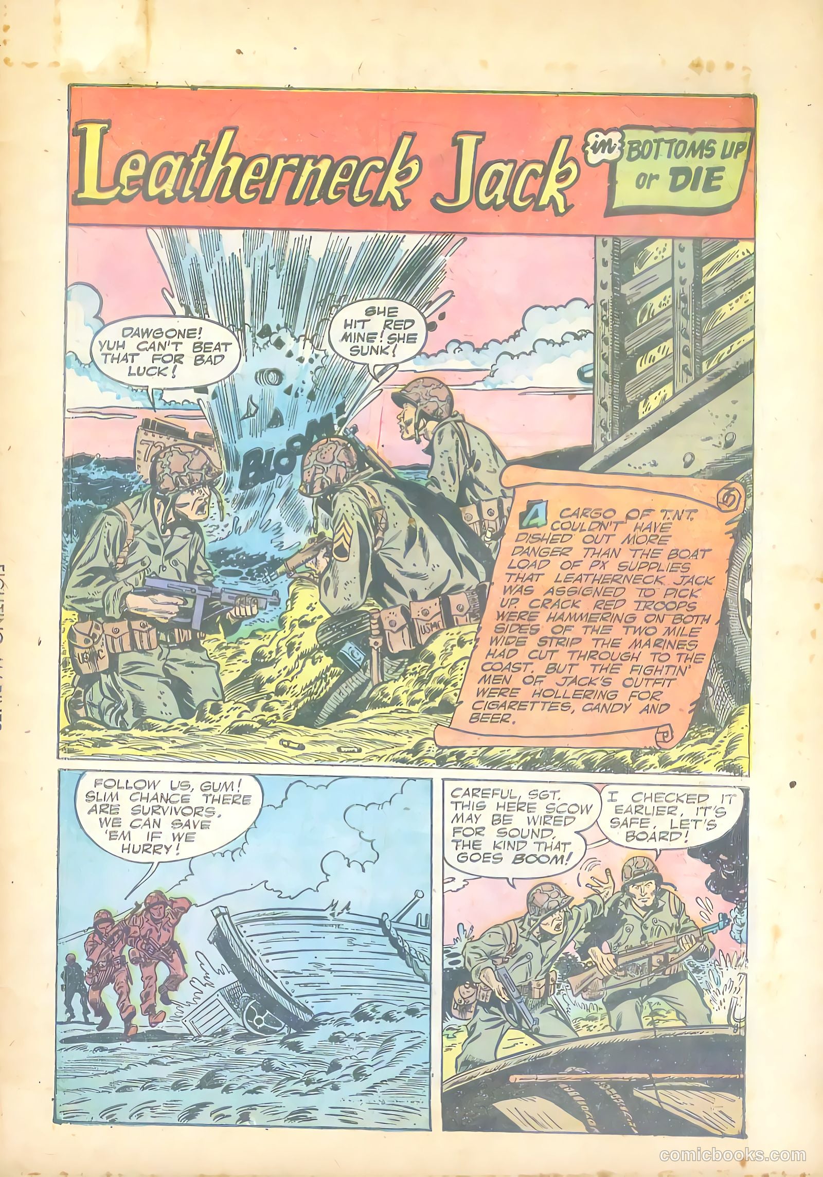 Fightin' Marines #12 — page 3 of 36