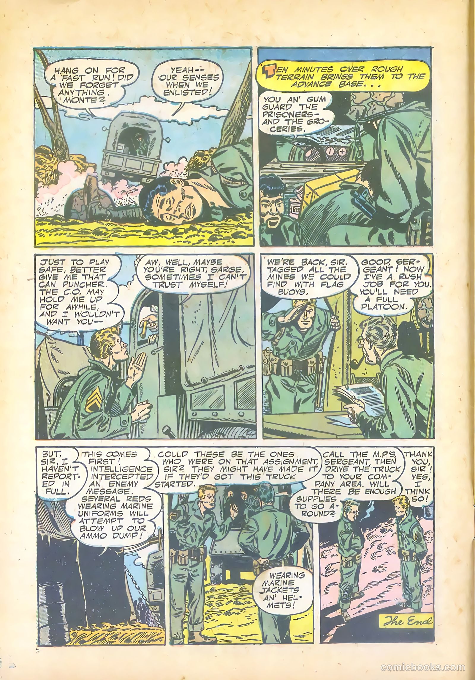 Fightin' Marines #12 — page 8 of 36