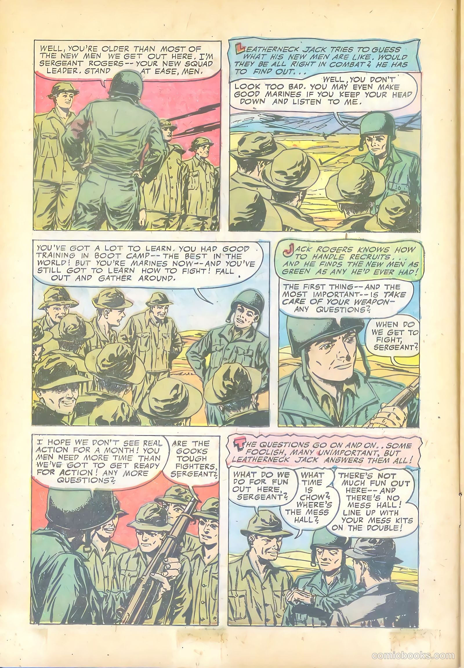 Fightin' Marines #12 — page 14 of 36