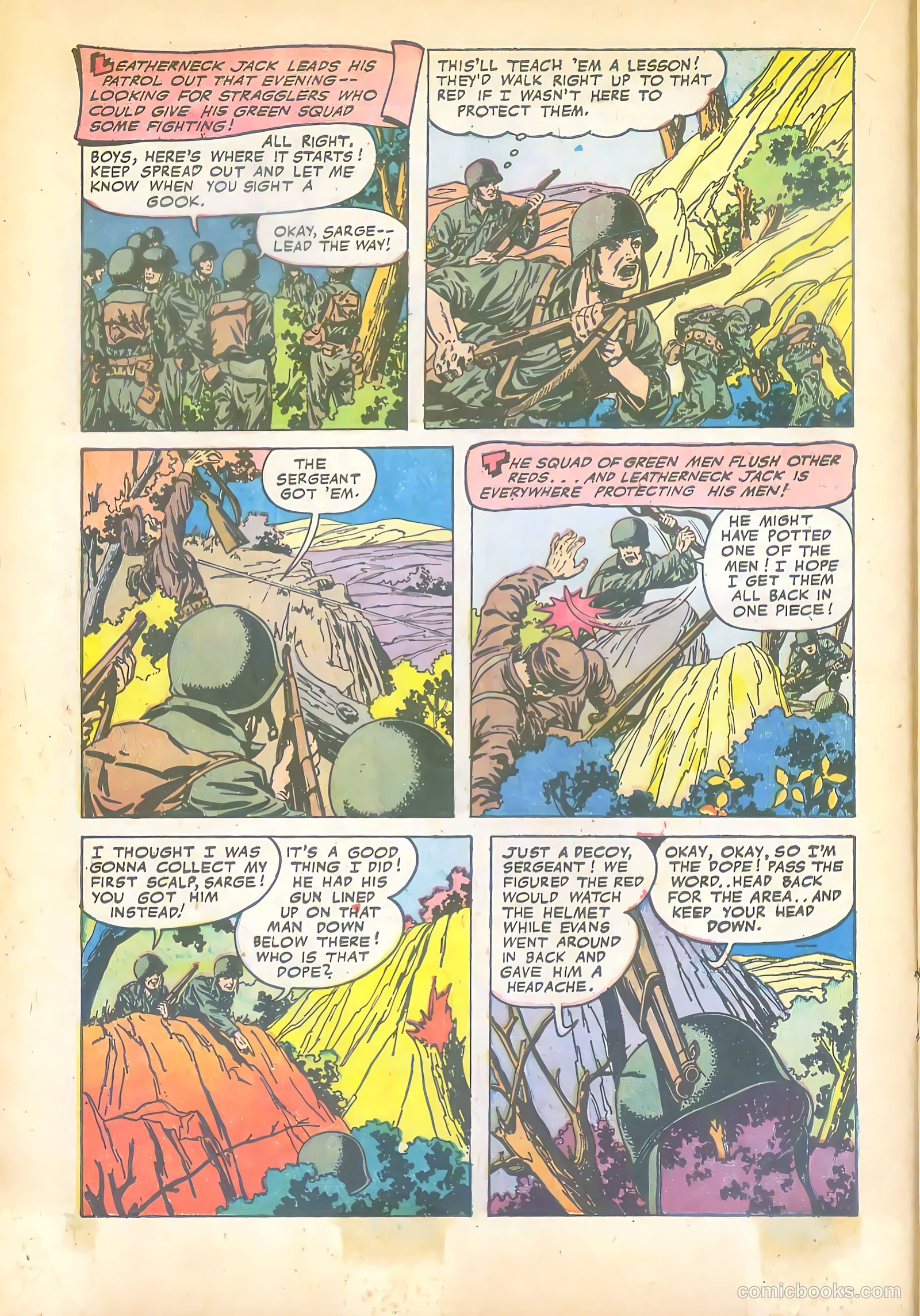 Fightin' Marines #12 — page 16 of 36