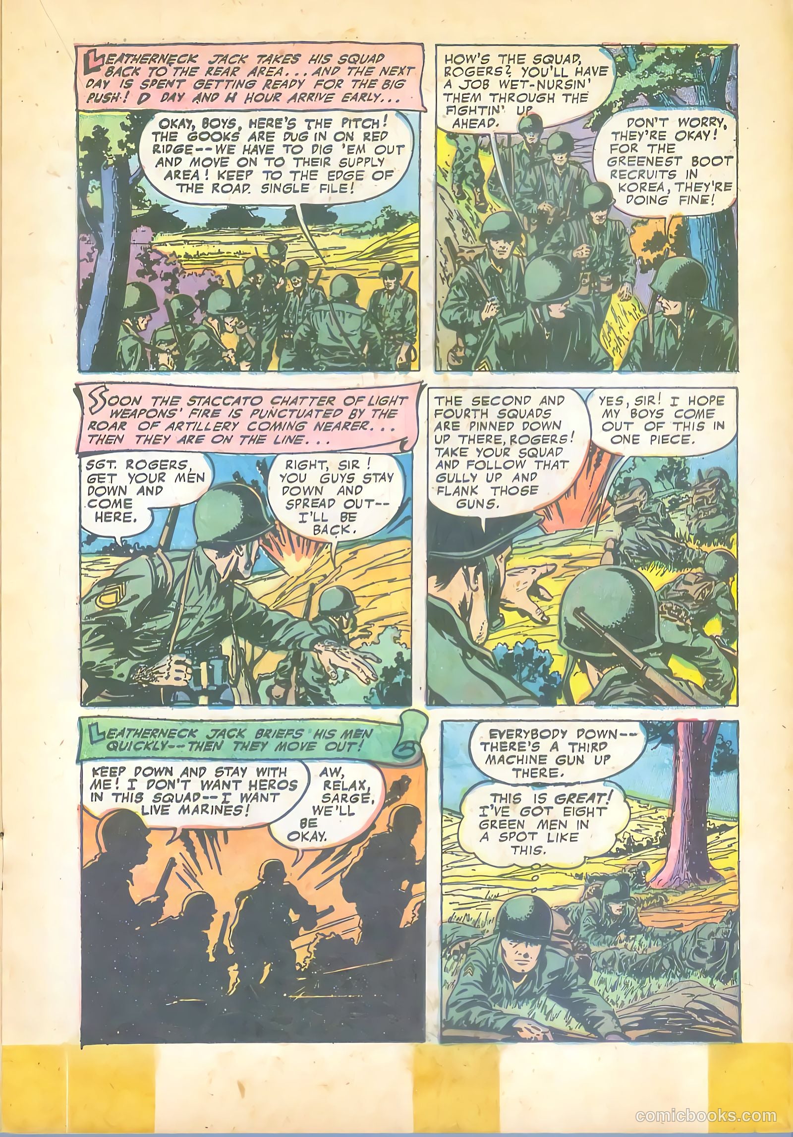Fightin' Marines #12 — page 17 of 36
