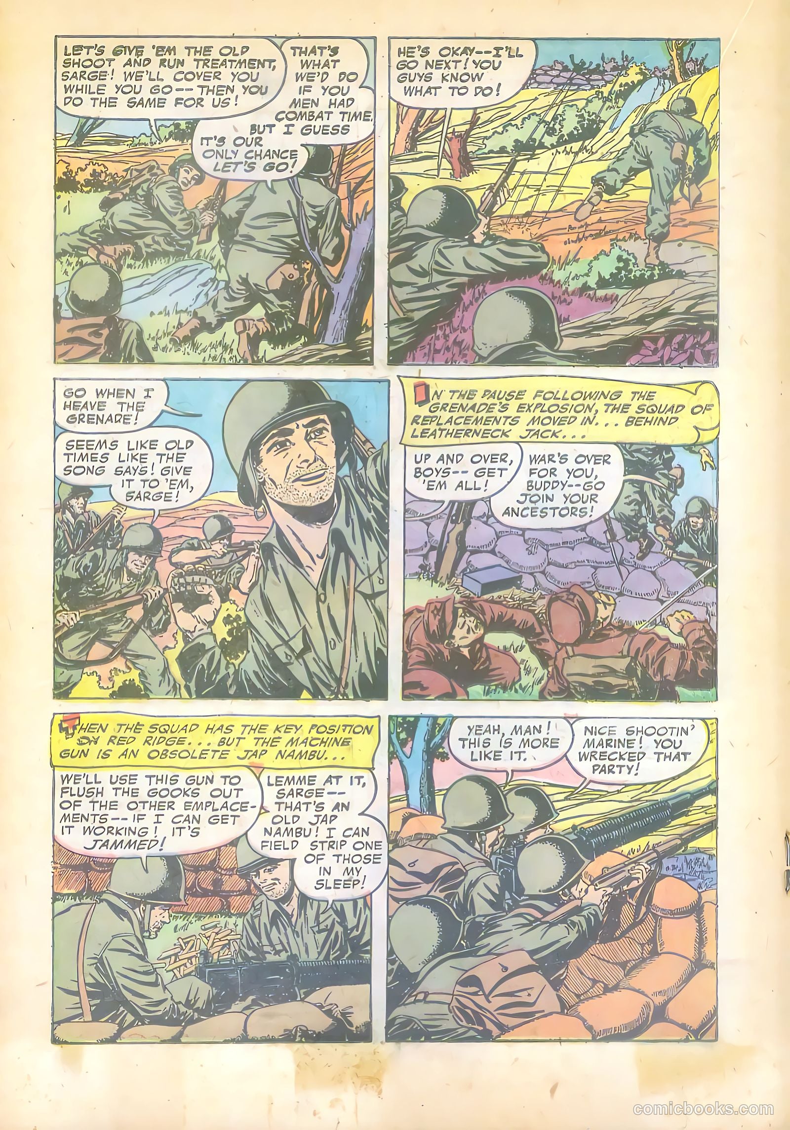 Fightin' Marines #12 — page 18 of 36