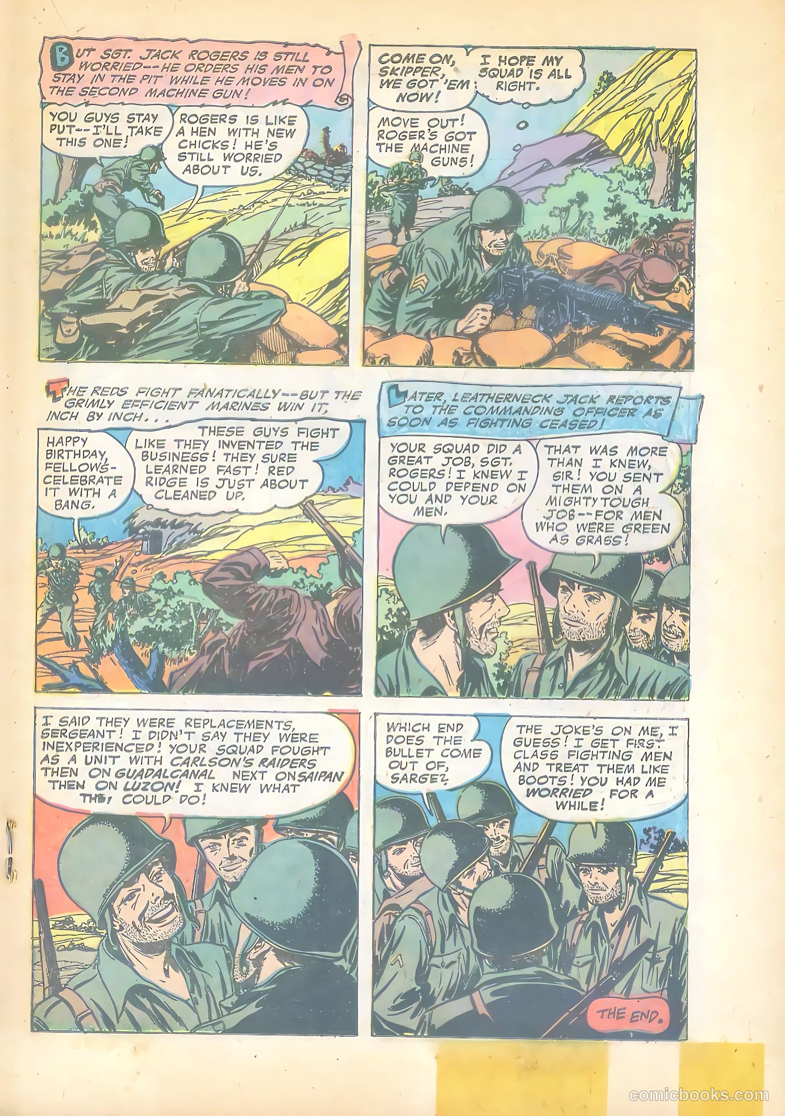 Fightin' Marines #12 — page 19 of 36