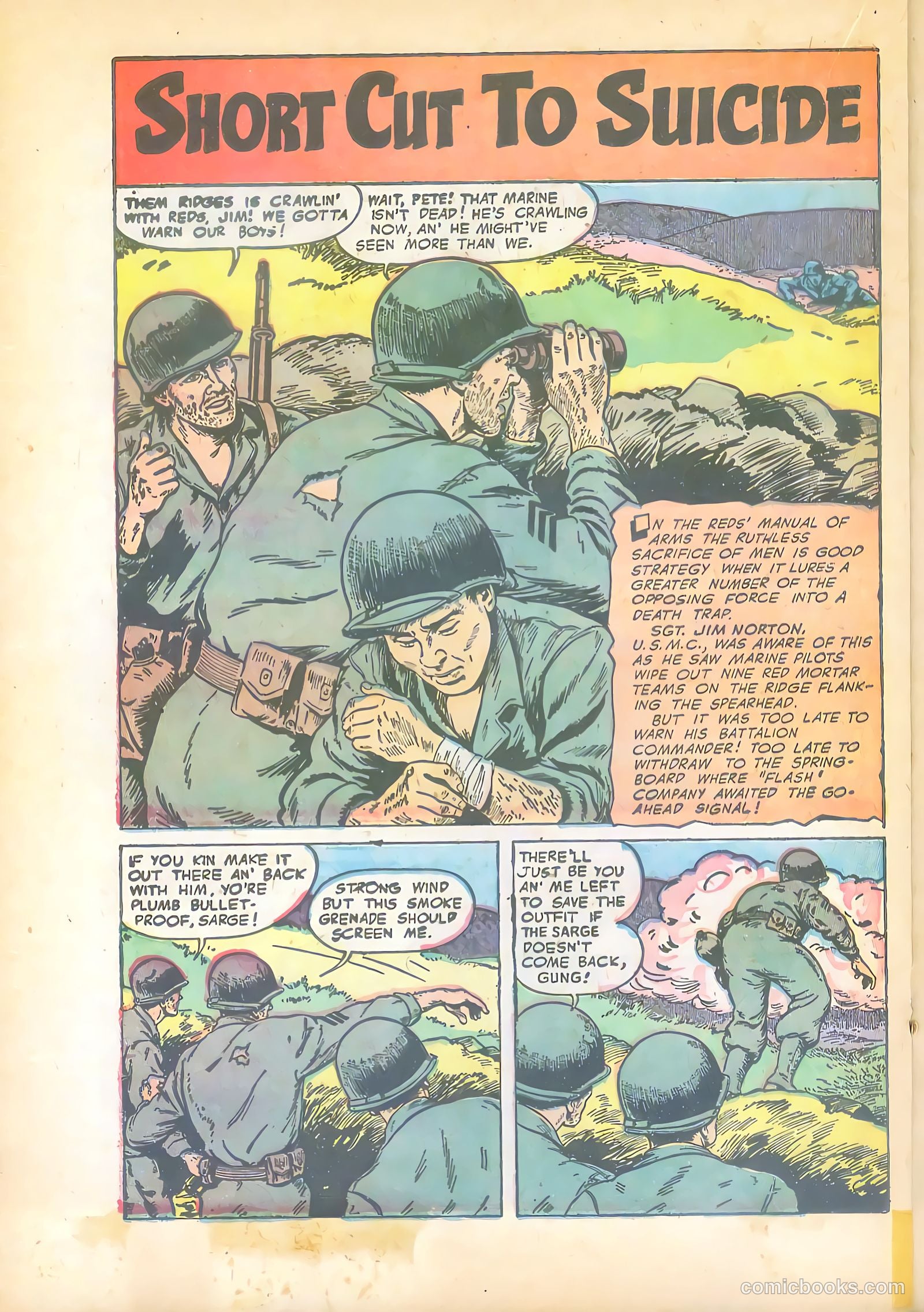 Fightin' Marines #12 — page 20 of 36