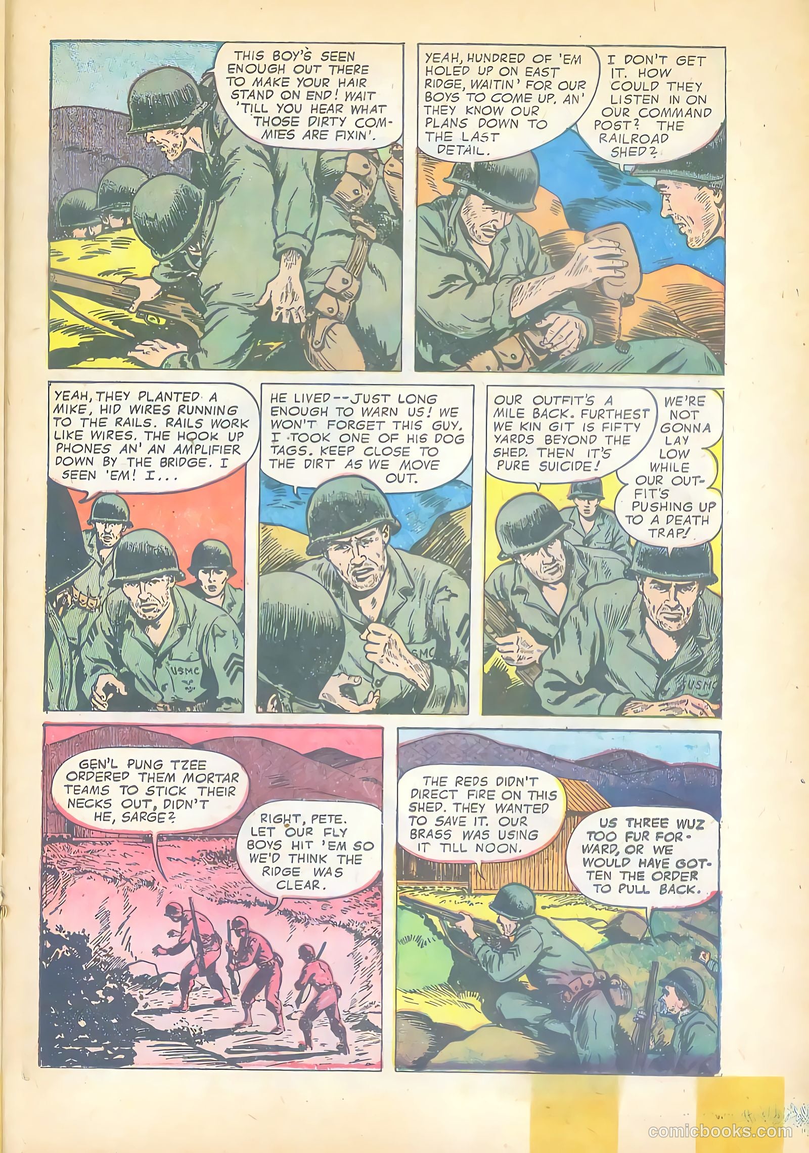 Fightin' Marines #12 — page 21 of 36