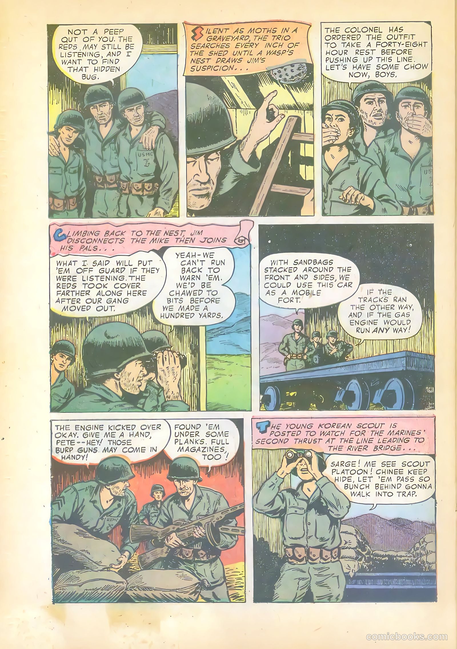 Fightin' Marines #12 — page 22 of 36