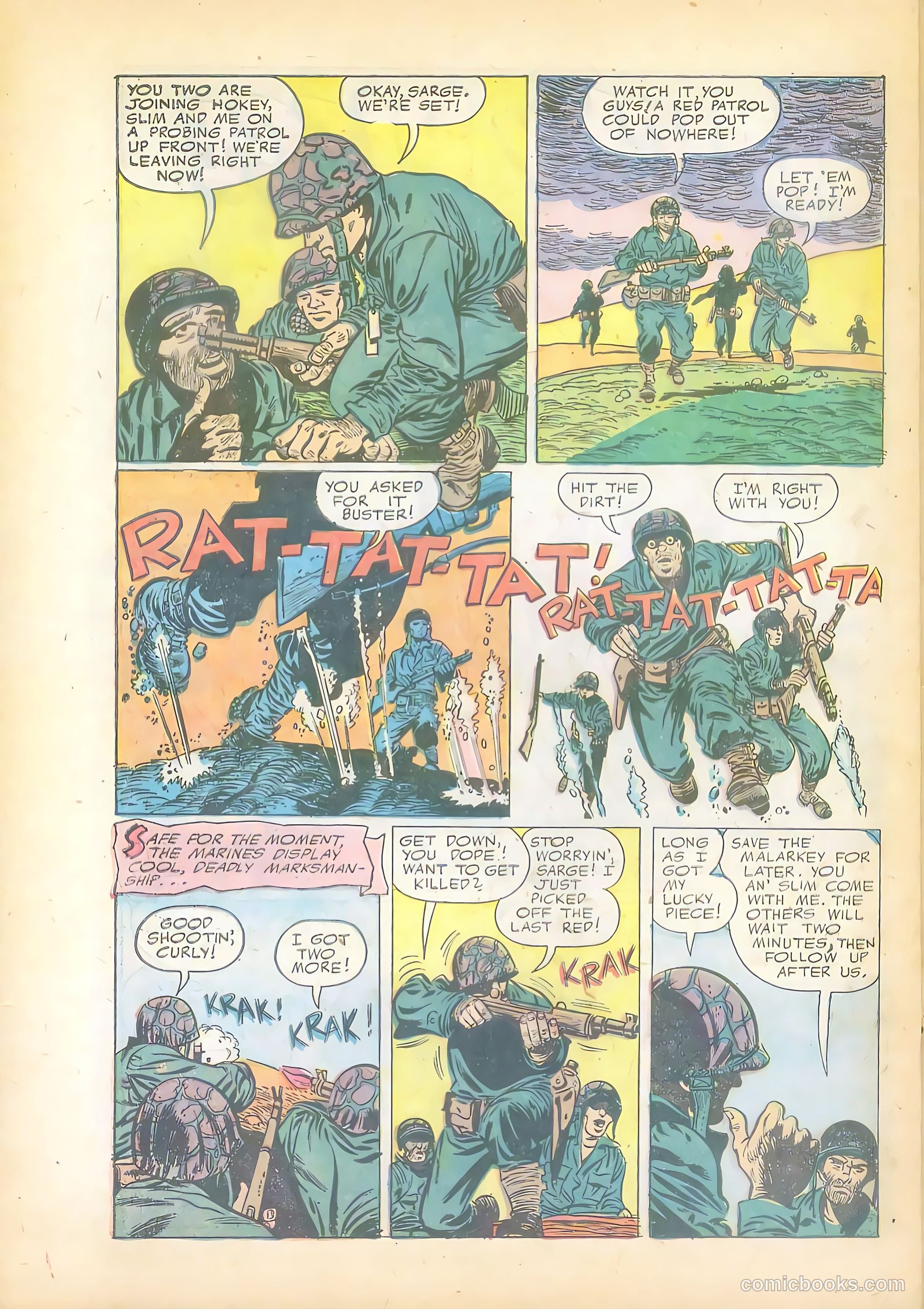 Fightin' Marines #12 — page 30 of 36