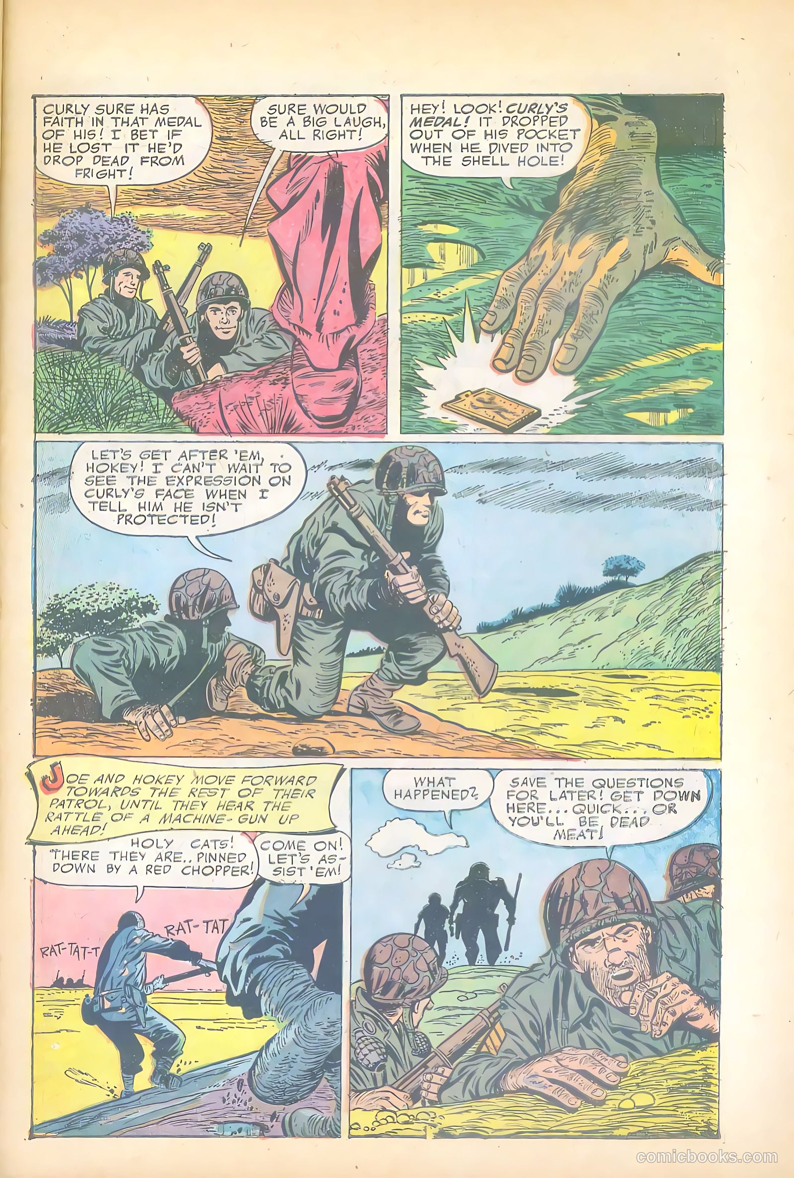 Fightin' Marines #12 — page 31 of 36