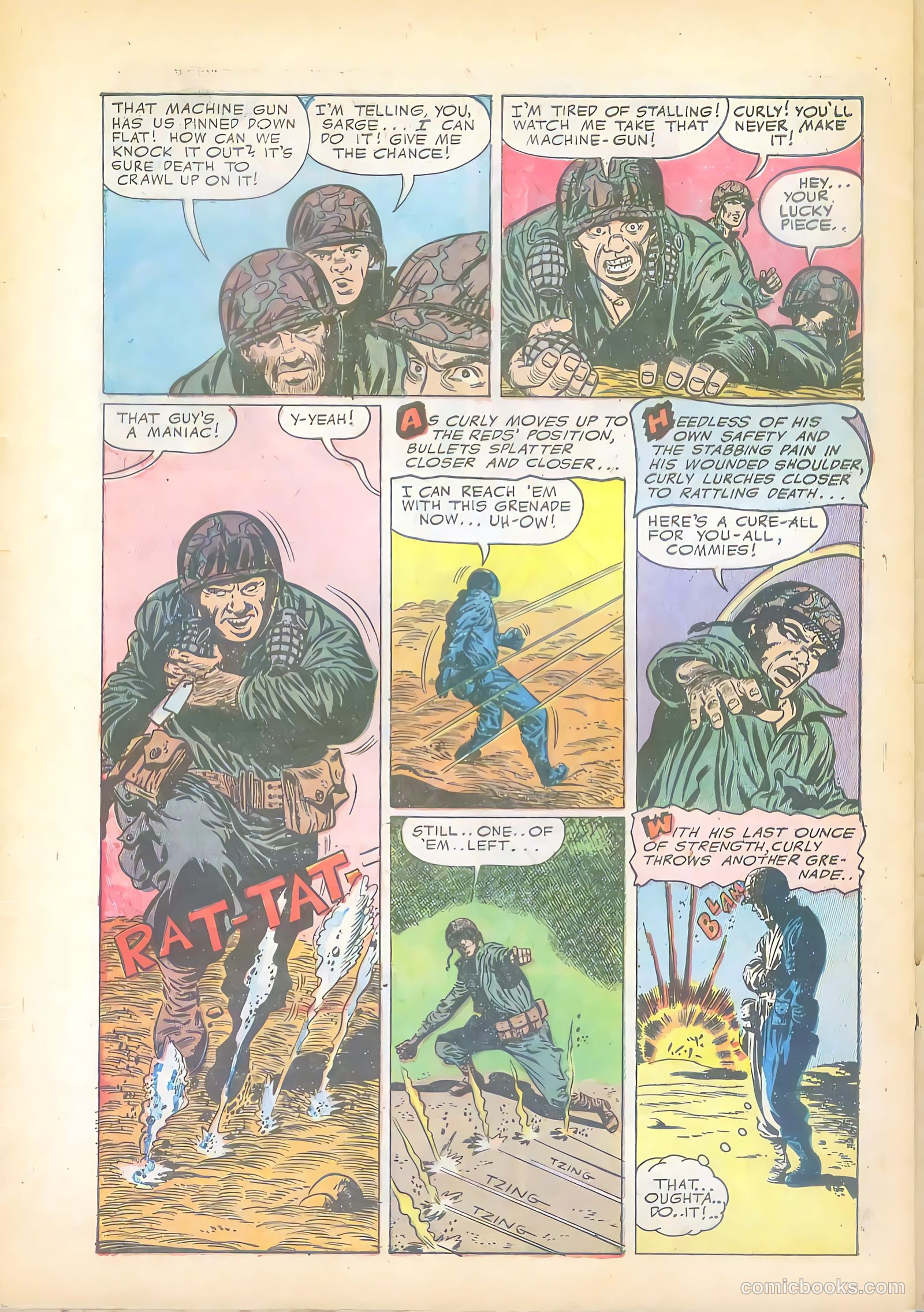 Fightin' Marines #12 — page 32 of 36
