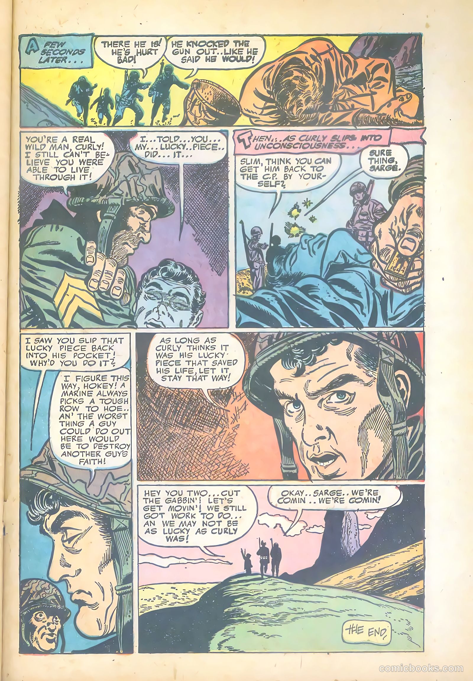 Fightin' Marines #12 — page 33 of 36