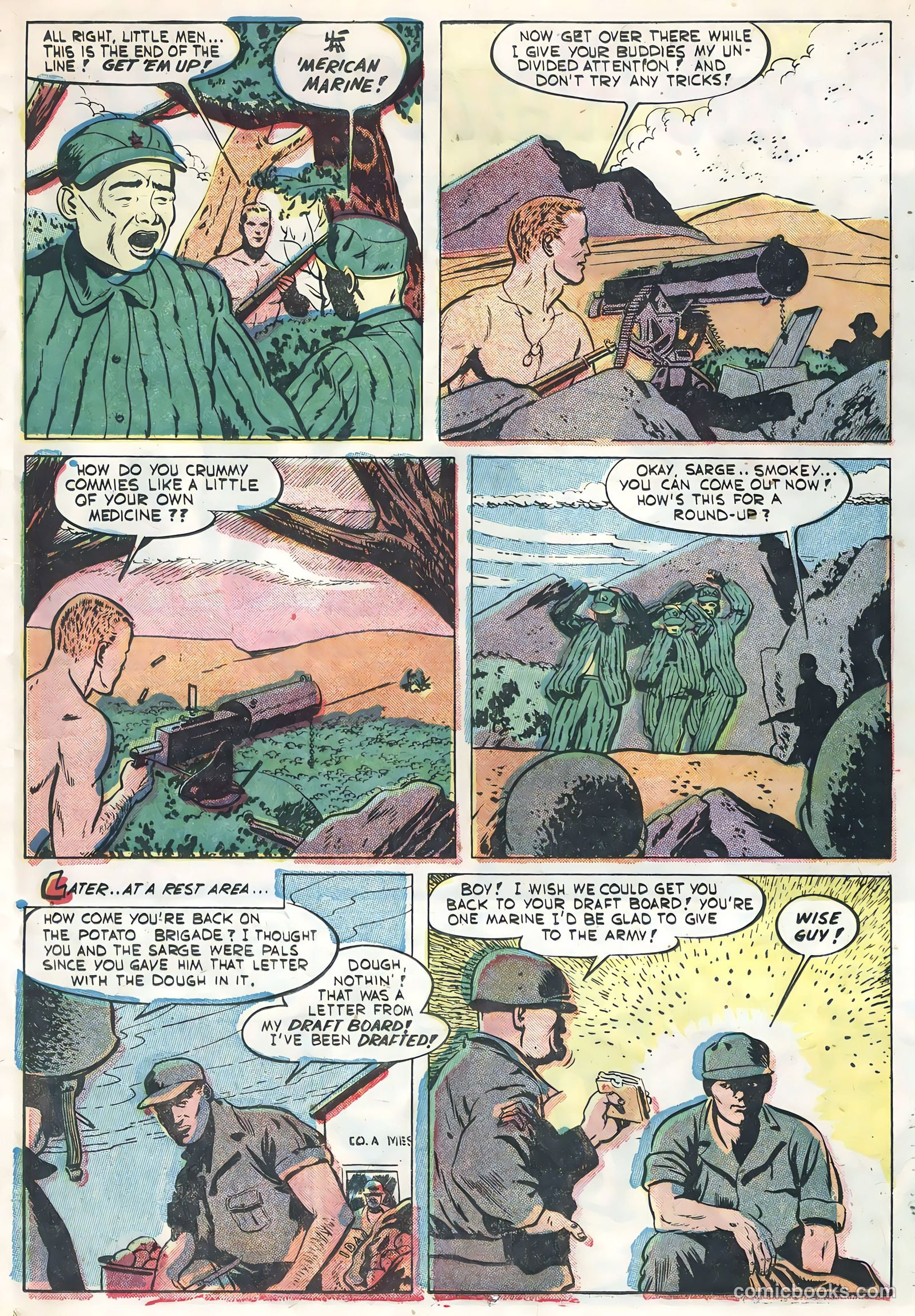 Fightin' Marines #14 — page 17 of 36