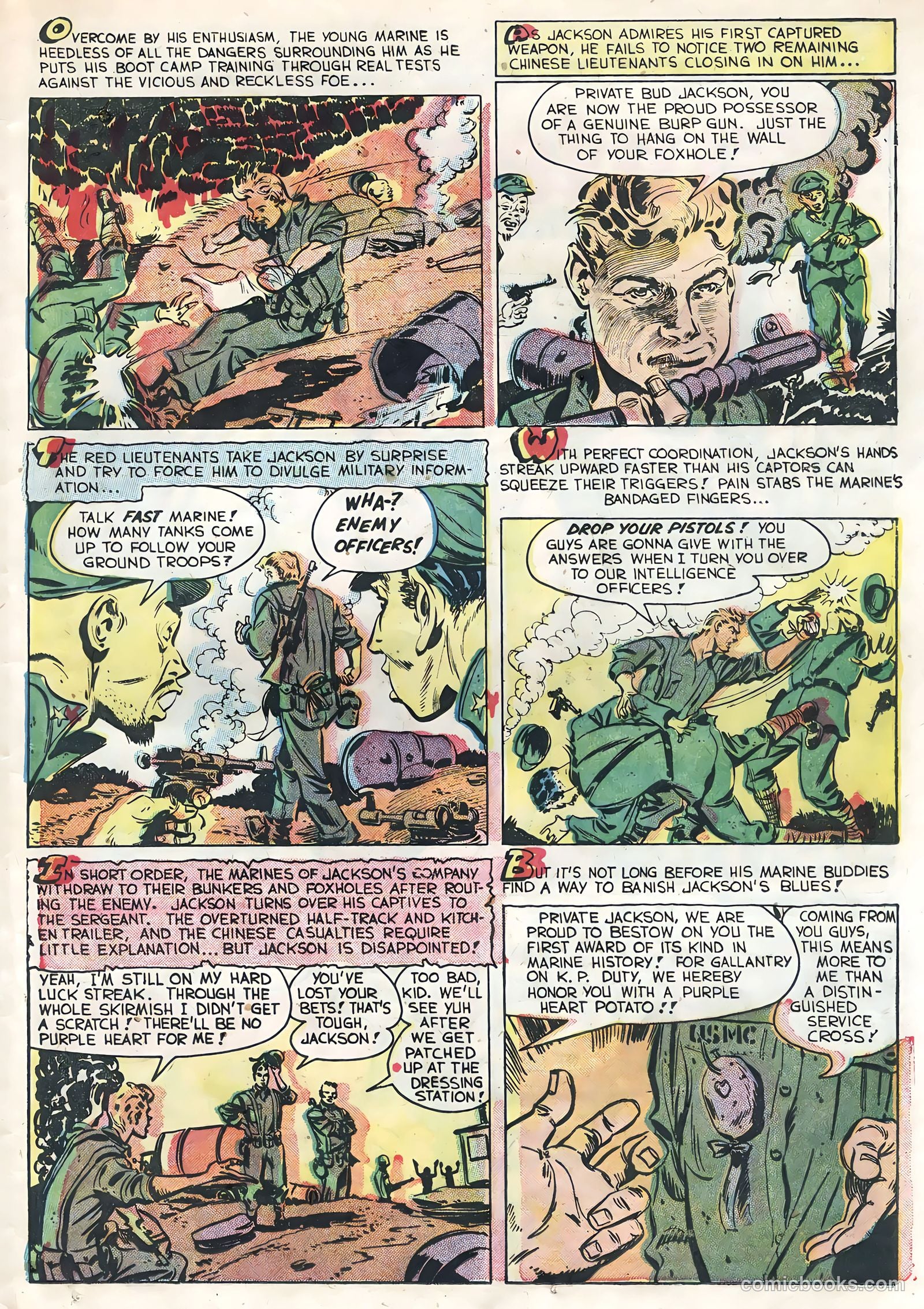 Fightin' Marines #14 — page 21 of 36