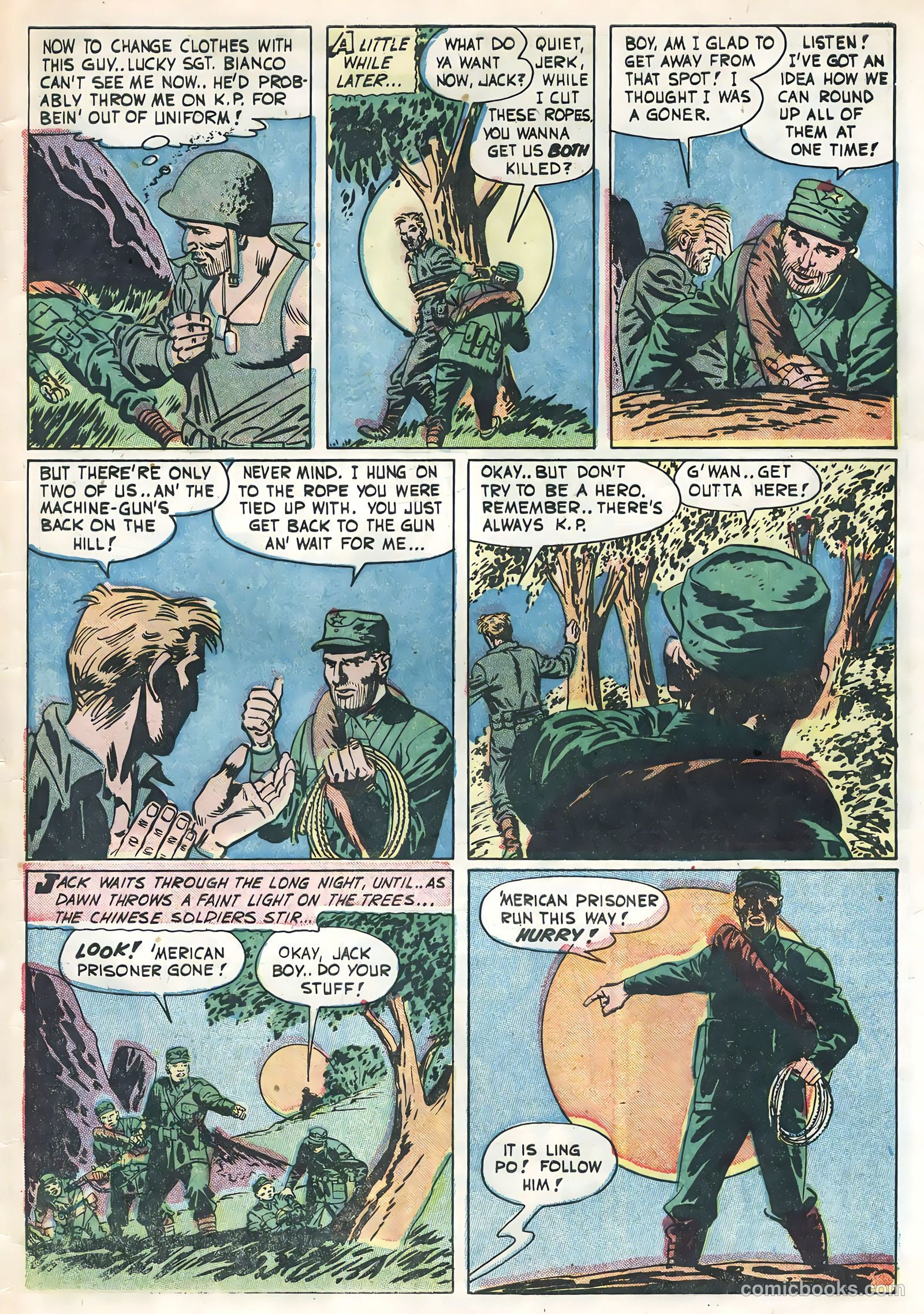 Fightin' Marines #14 — page 33 of 36