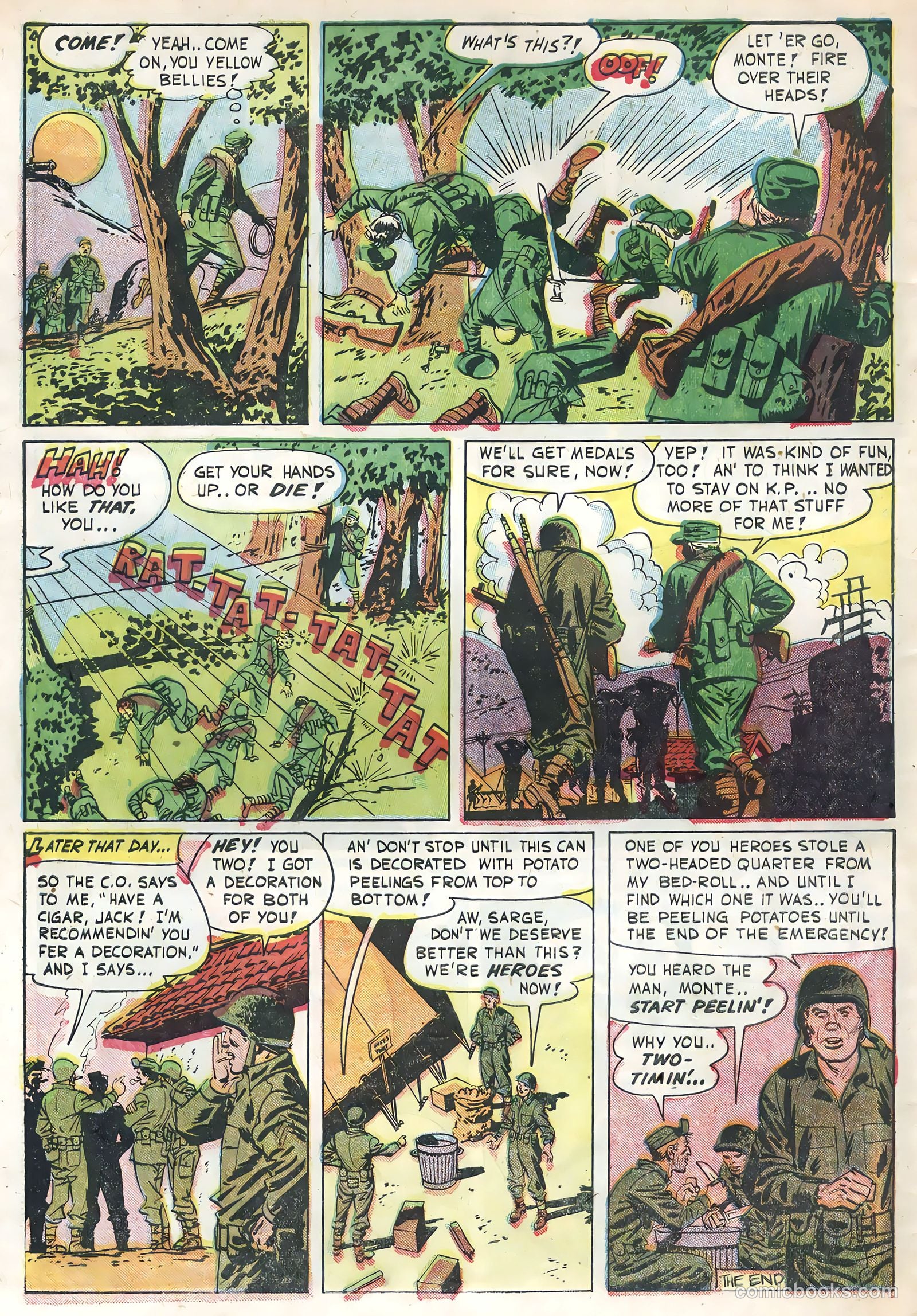 Fightin' Marines #14 — page 34 of 36