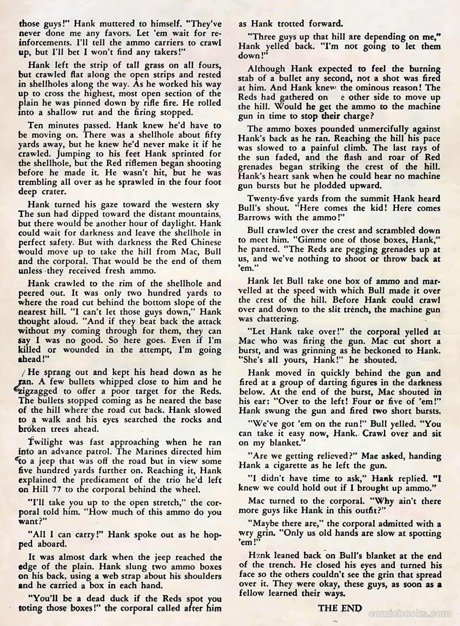 Fightin' Marines #14 — page 35 of 36