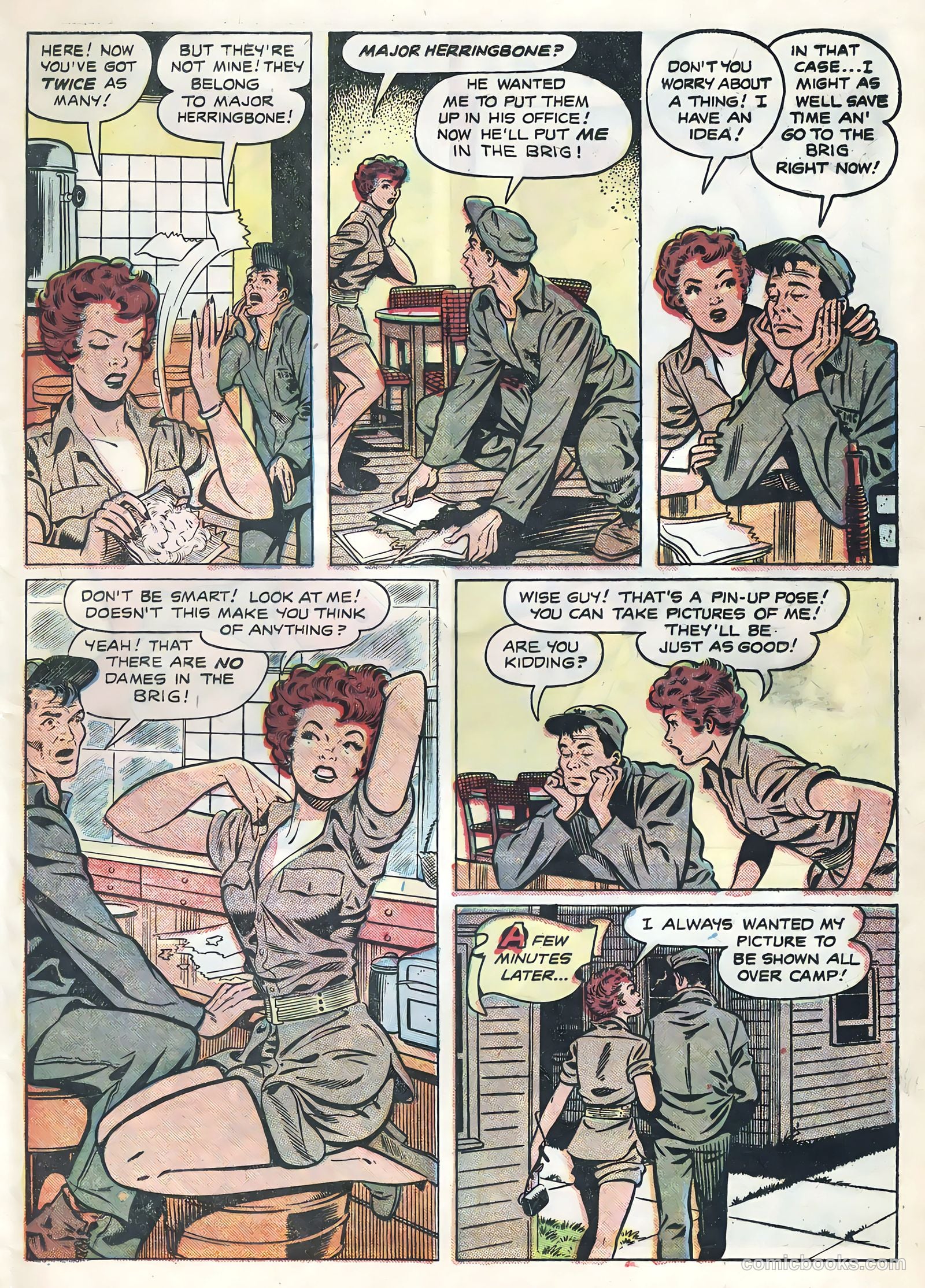 Fightin' Marines #15 — page 17 of 36