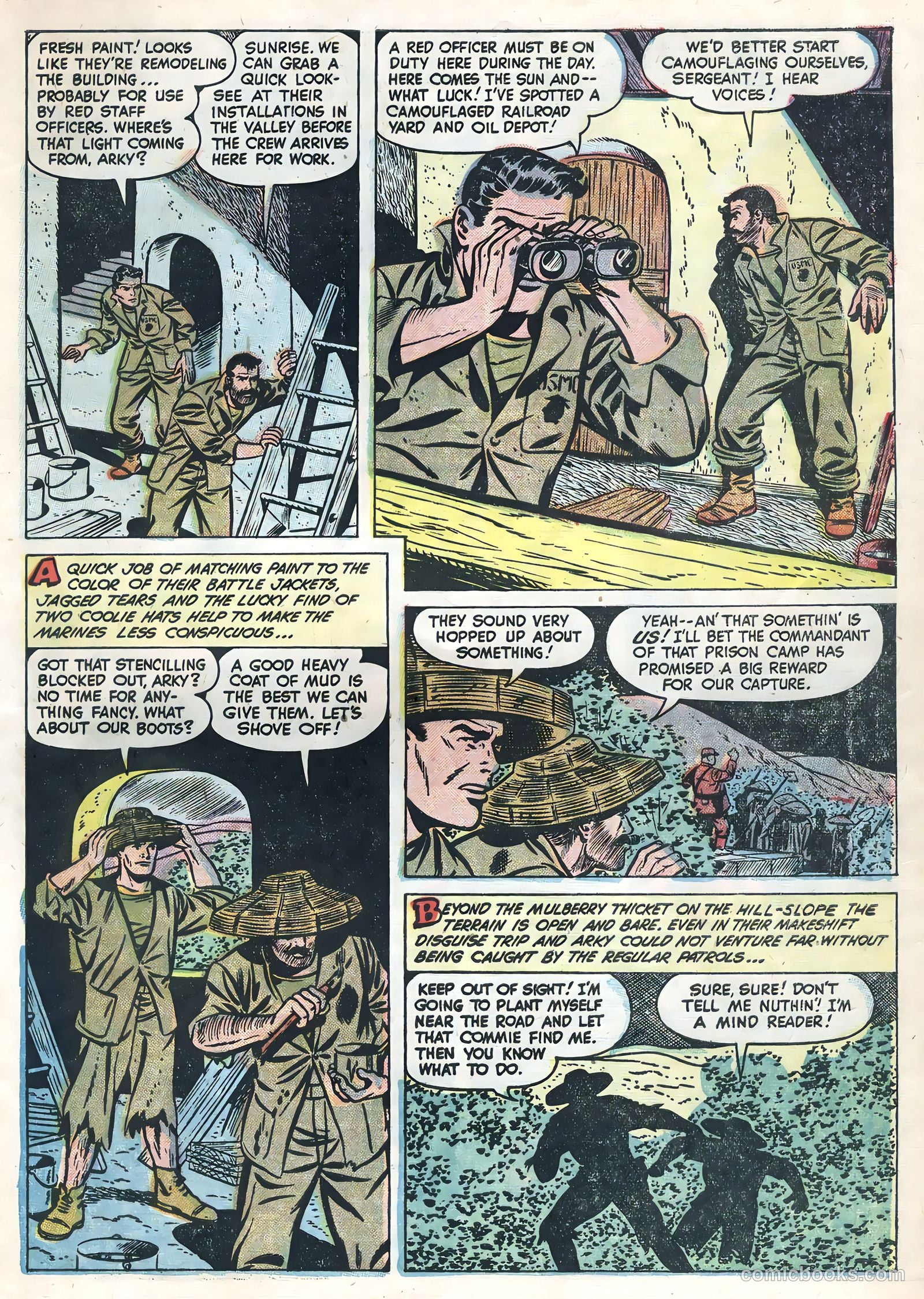 Fightin' Marines #15 — page 31 of 36