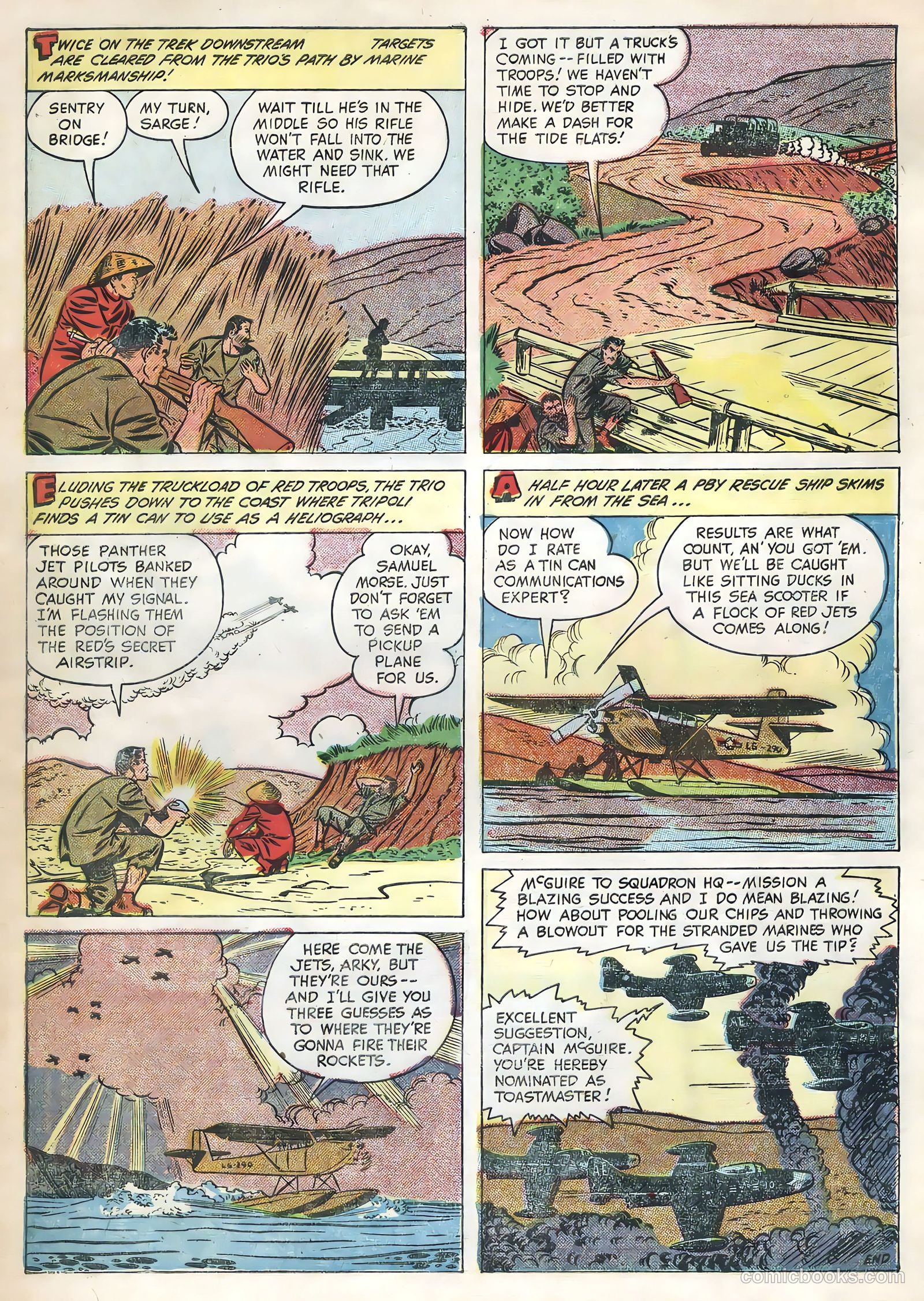 Fightin' Marines #15 — page 34 of 36