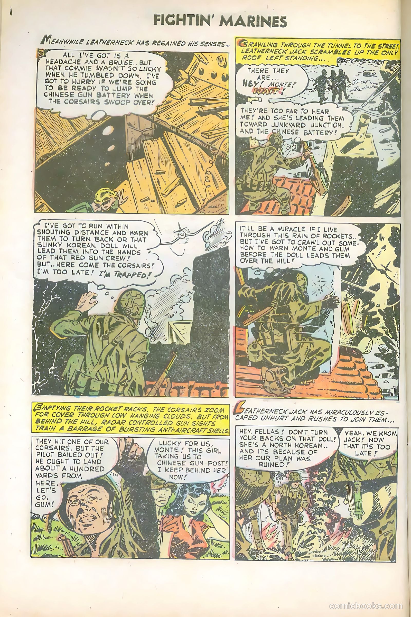Fightin' Marines #16 — page 6 of 36
