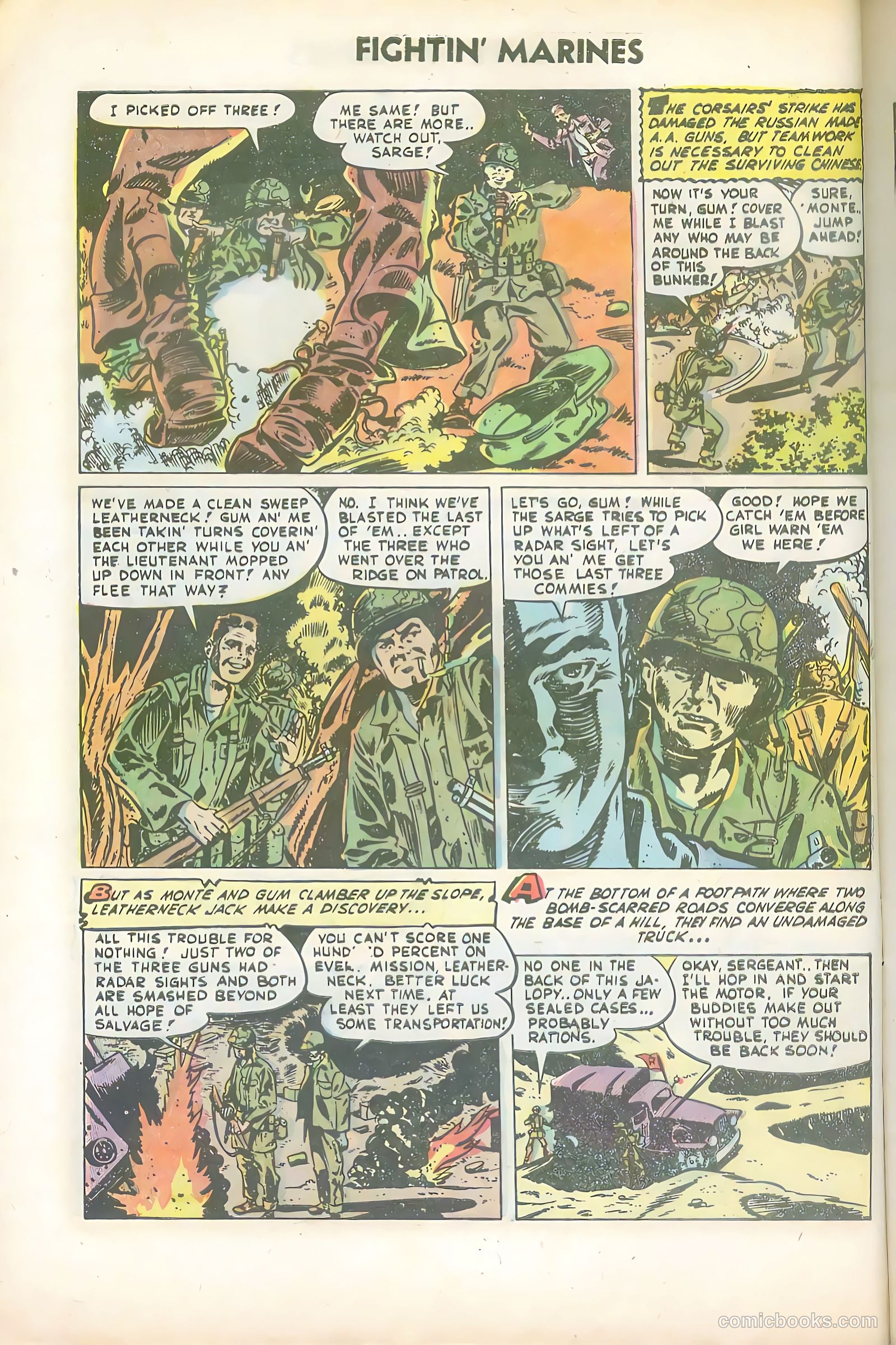 Fightin' Marines #16 — page 8 of 36