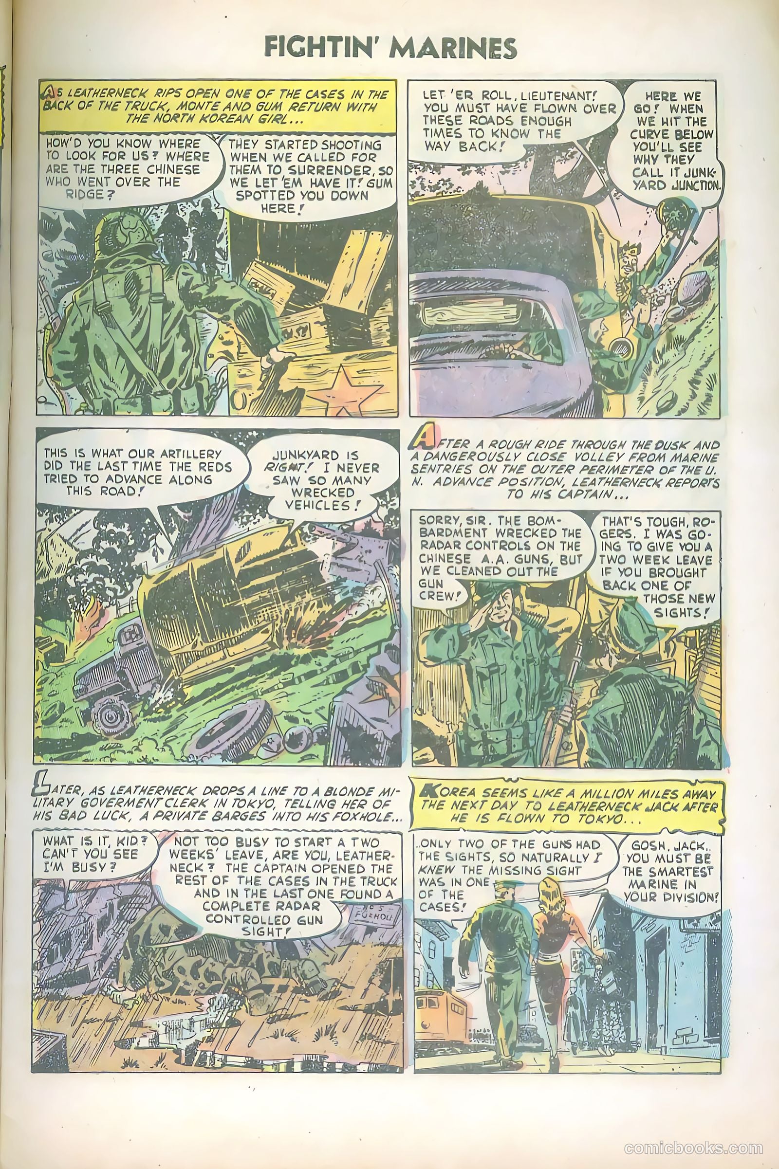 Fightin' Marines #16 — page 9 of 36