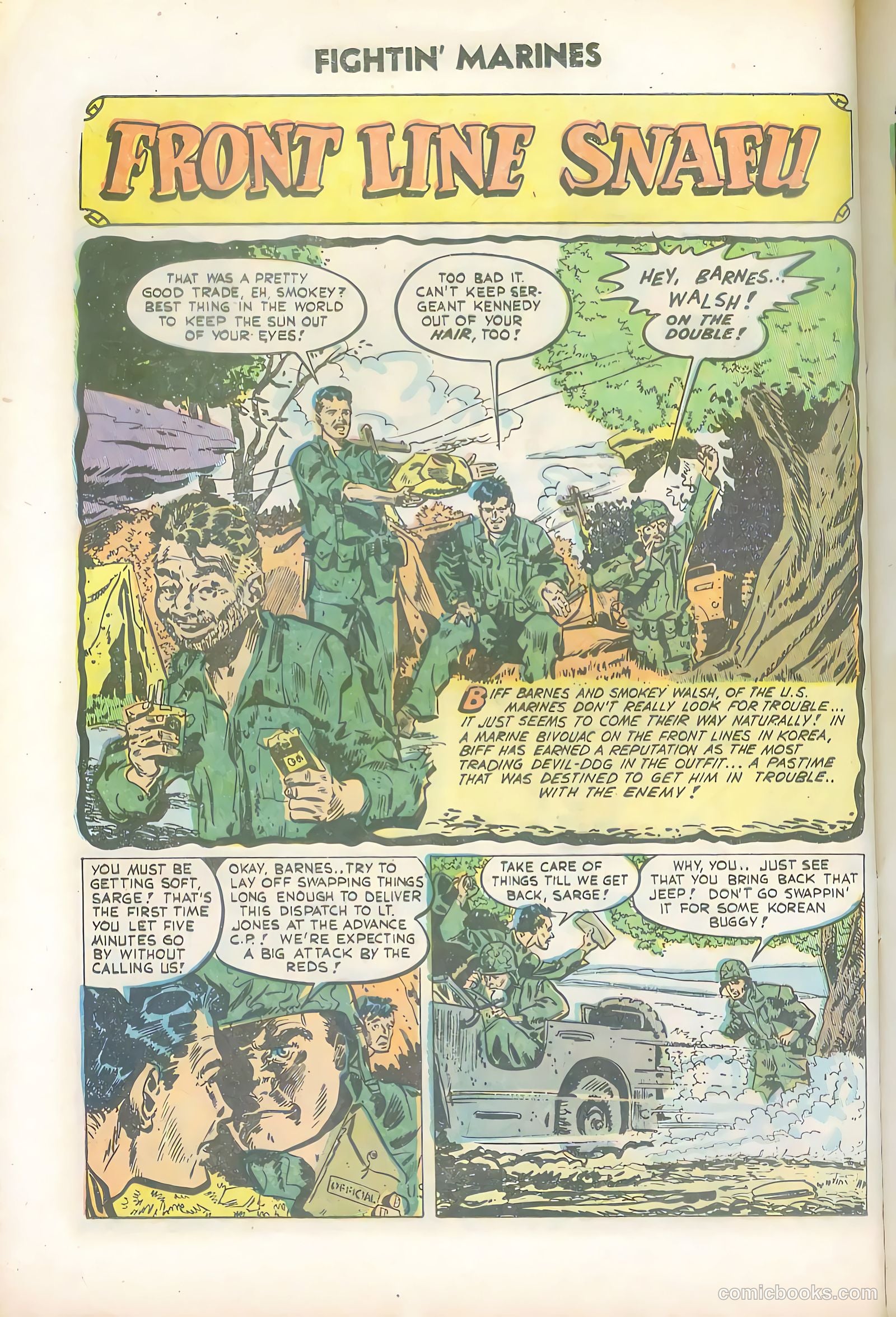 Fightin' Marines #16 — page 16 of 36
