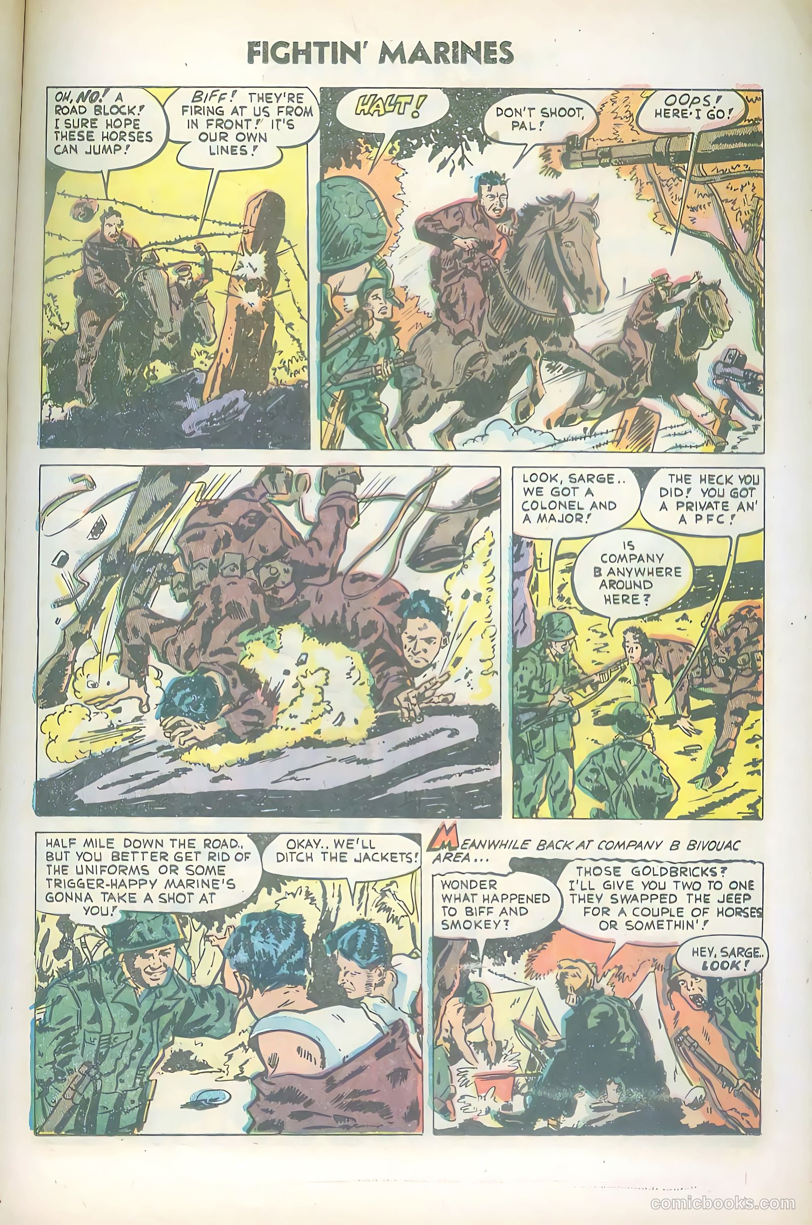 Fightin' Marines #16 — page 21 of 36